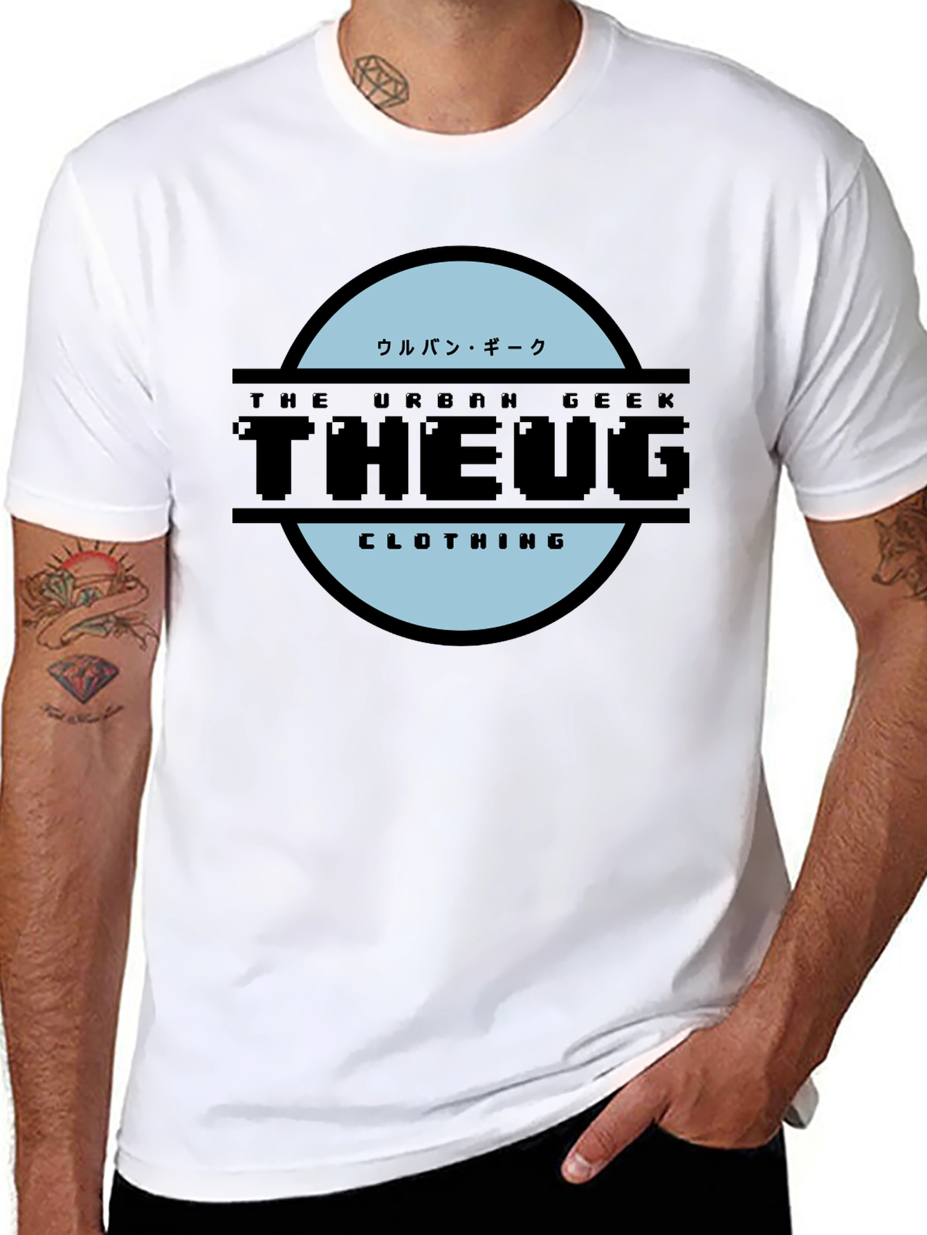 The Urban Geek Clothing Black Tee