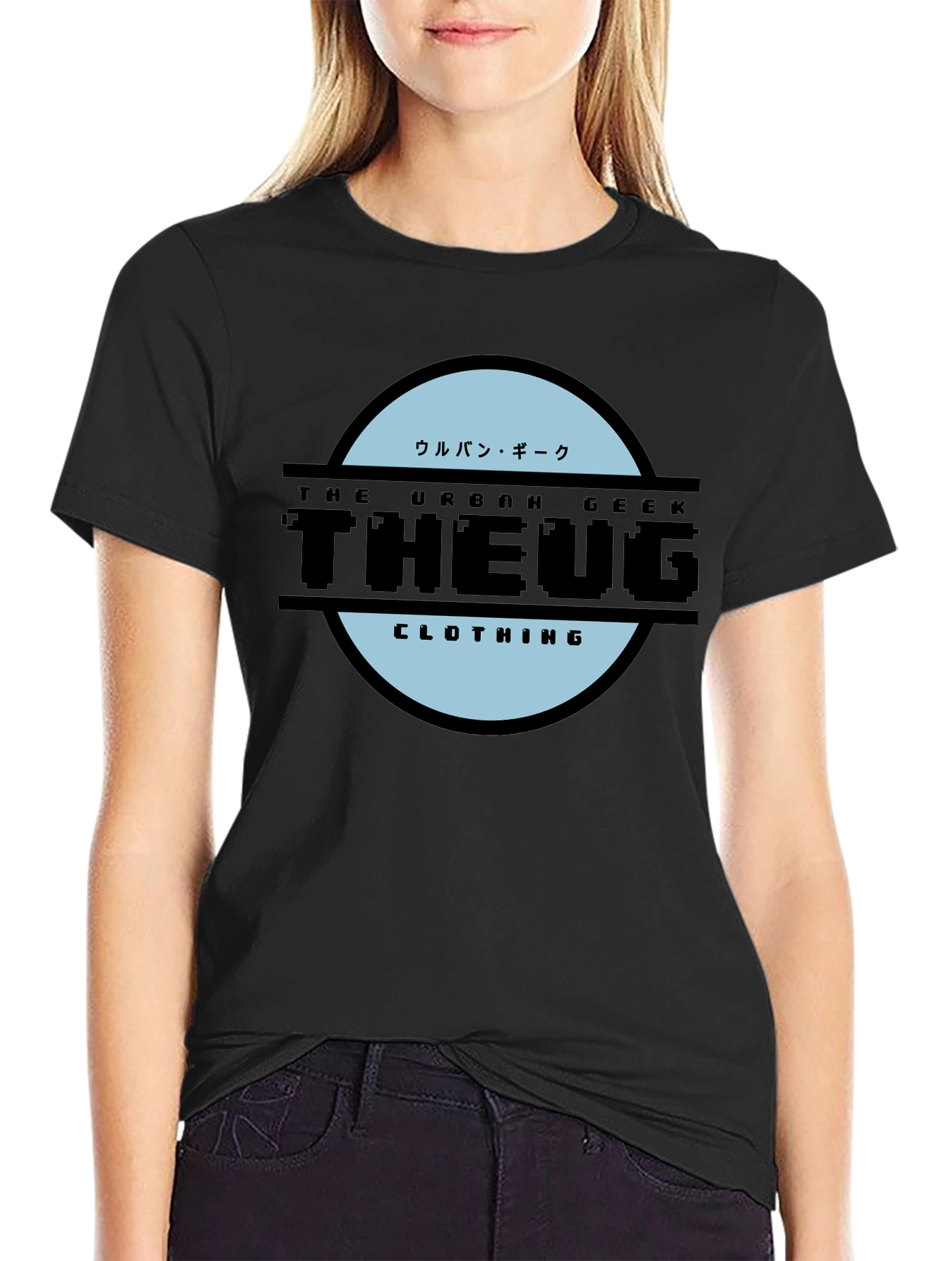 The Urban Geek Clothing Black Tee