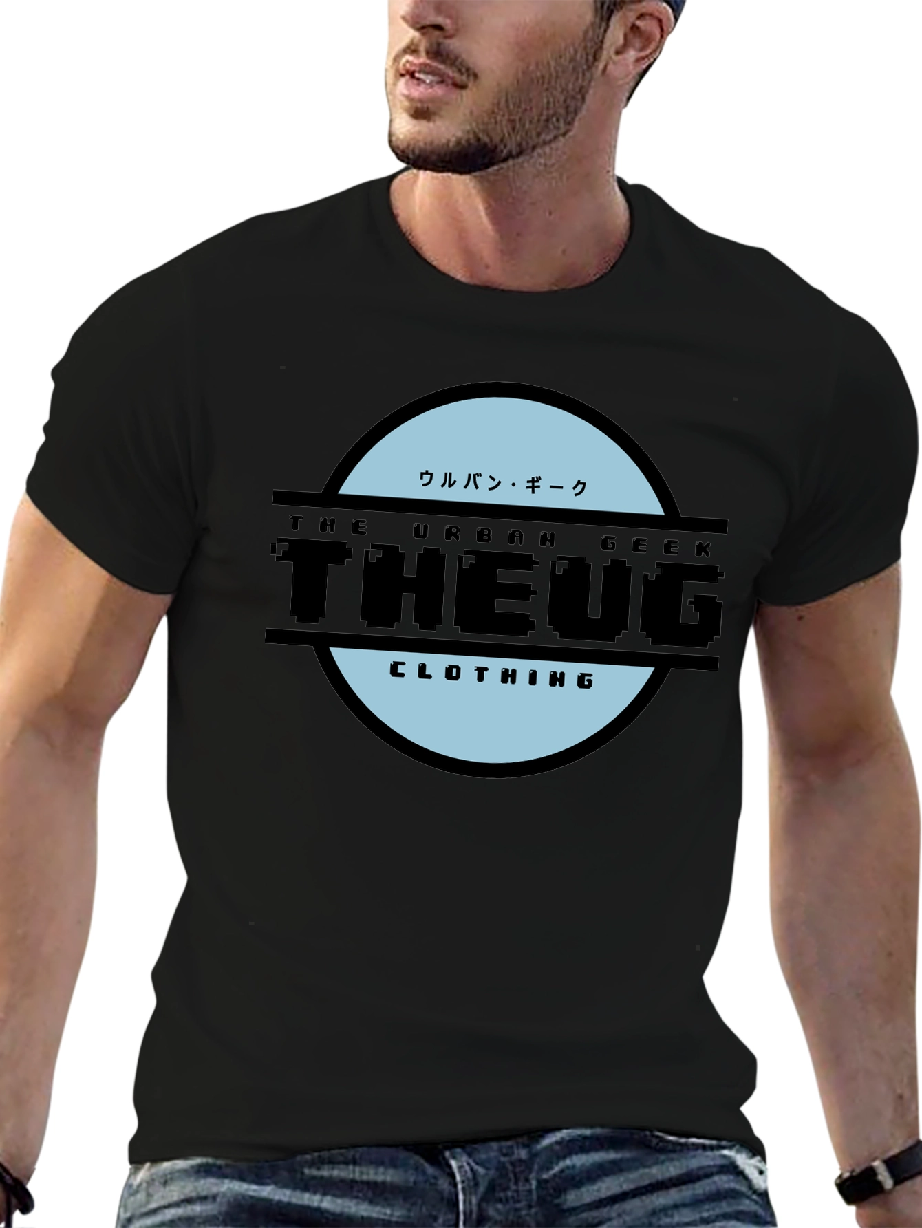 The Urban Geek Clothing Black Tee