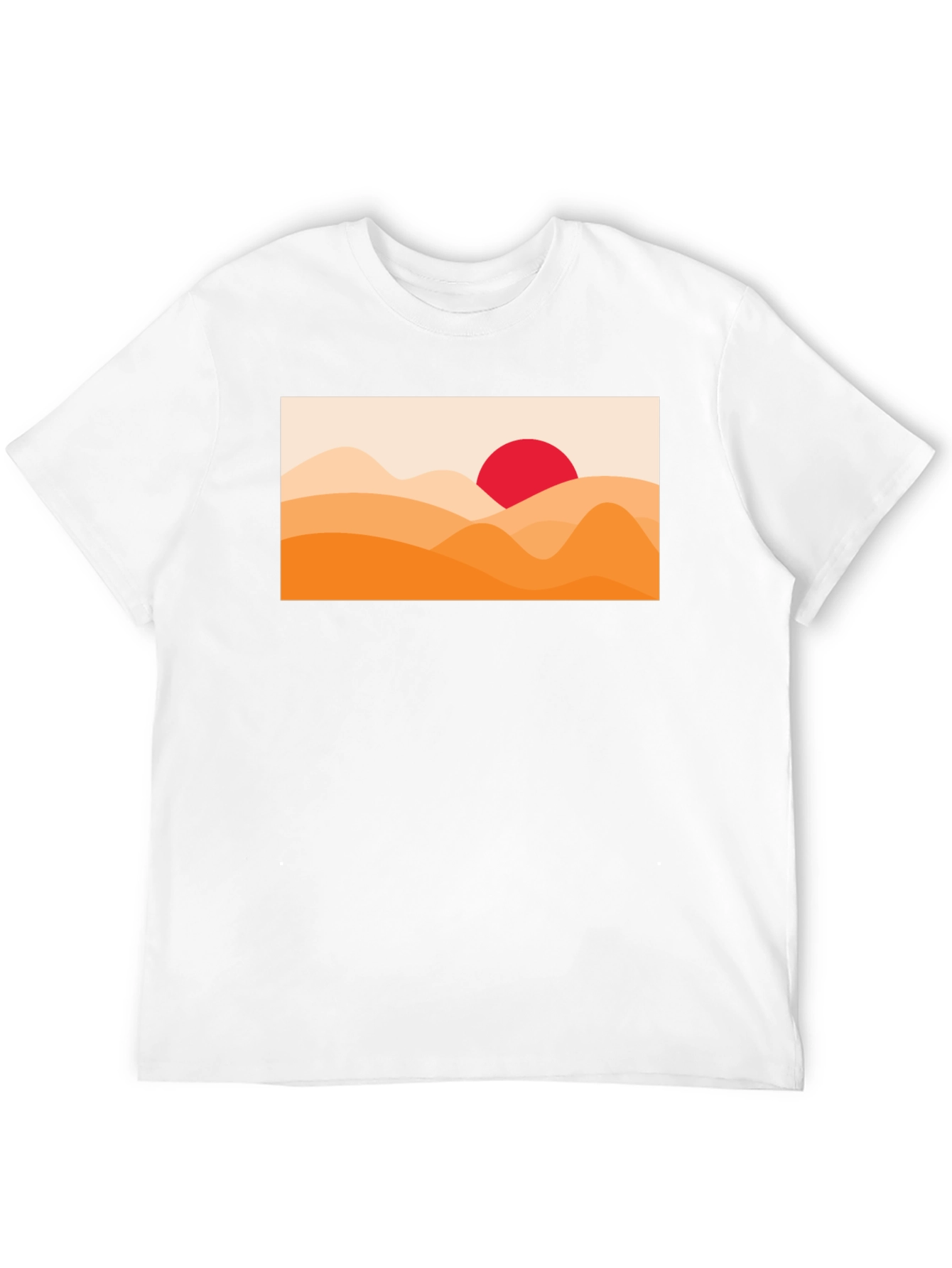 Sunset Desert Graphic T-Shirt - Stylish Casual Wear