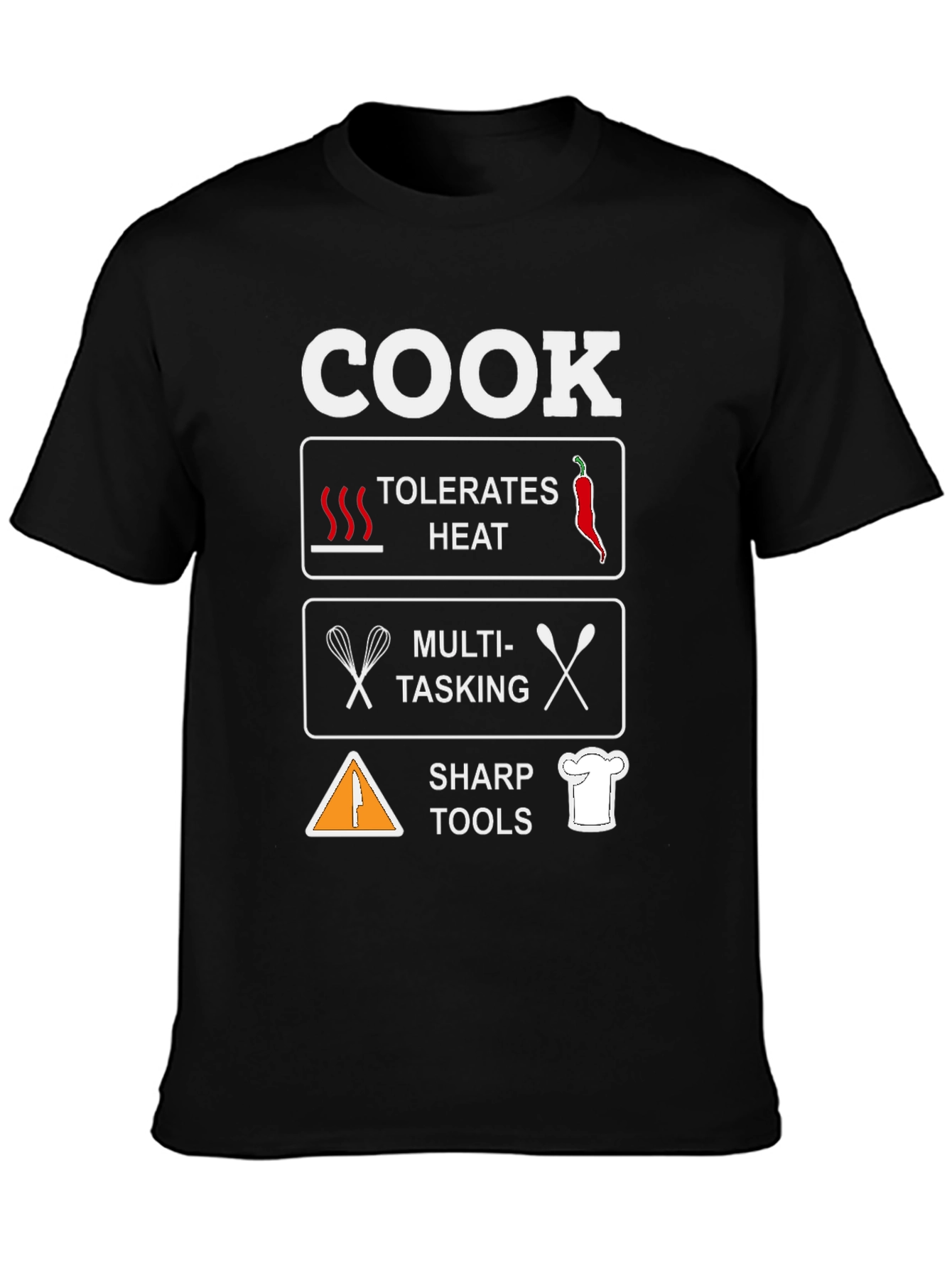 Cook Tolerates Heat T-Shirt