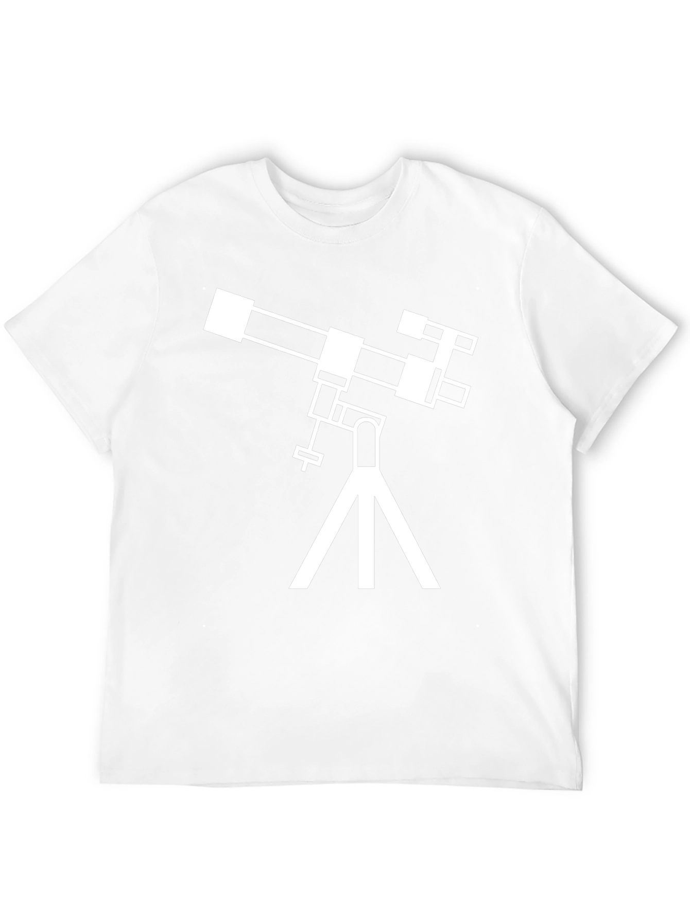 Telescope Graphic Tee - Astronomy Lover Gift