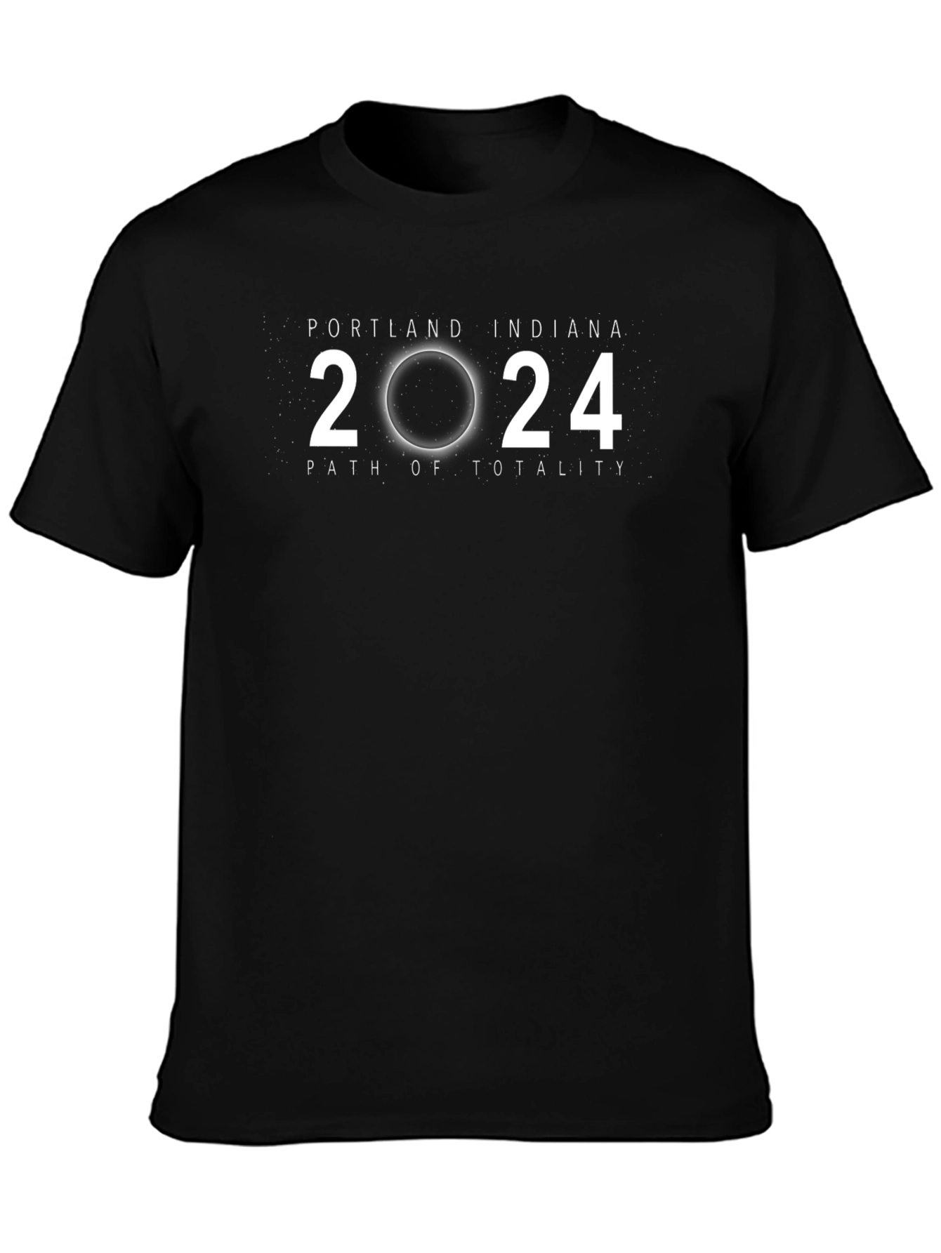 Portland Indiana 2024 Total Solar Eclipse Souvenir T-Shirt