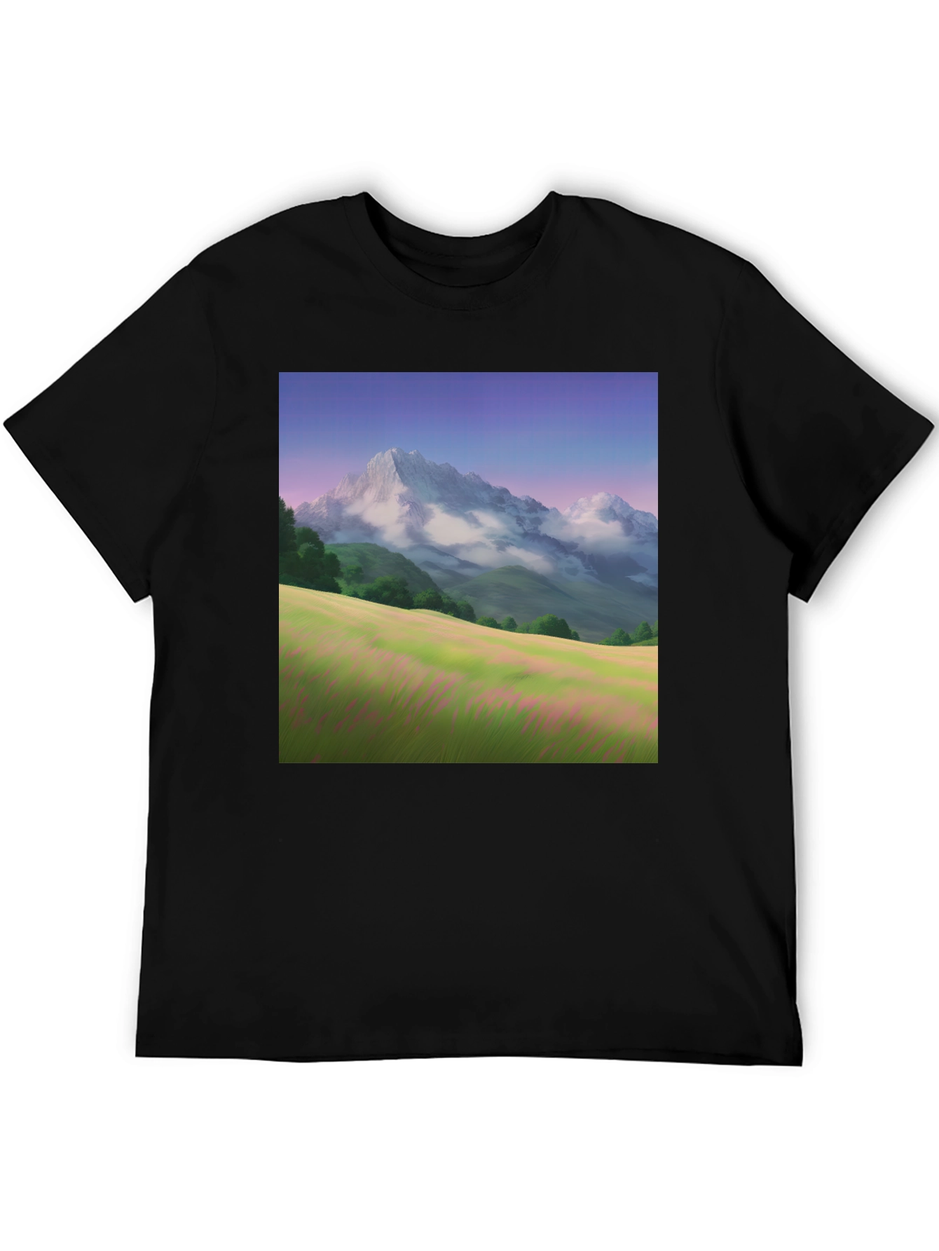 Mountain Meadow T-Shirt - Nature Scene