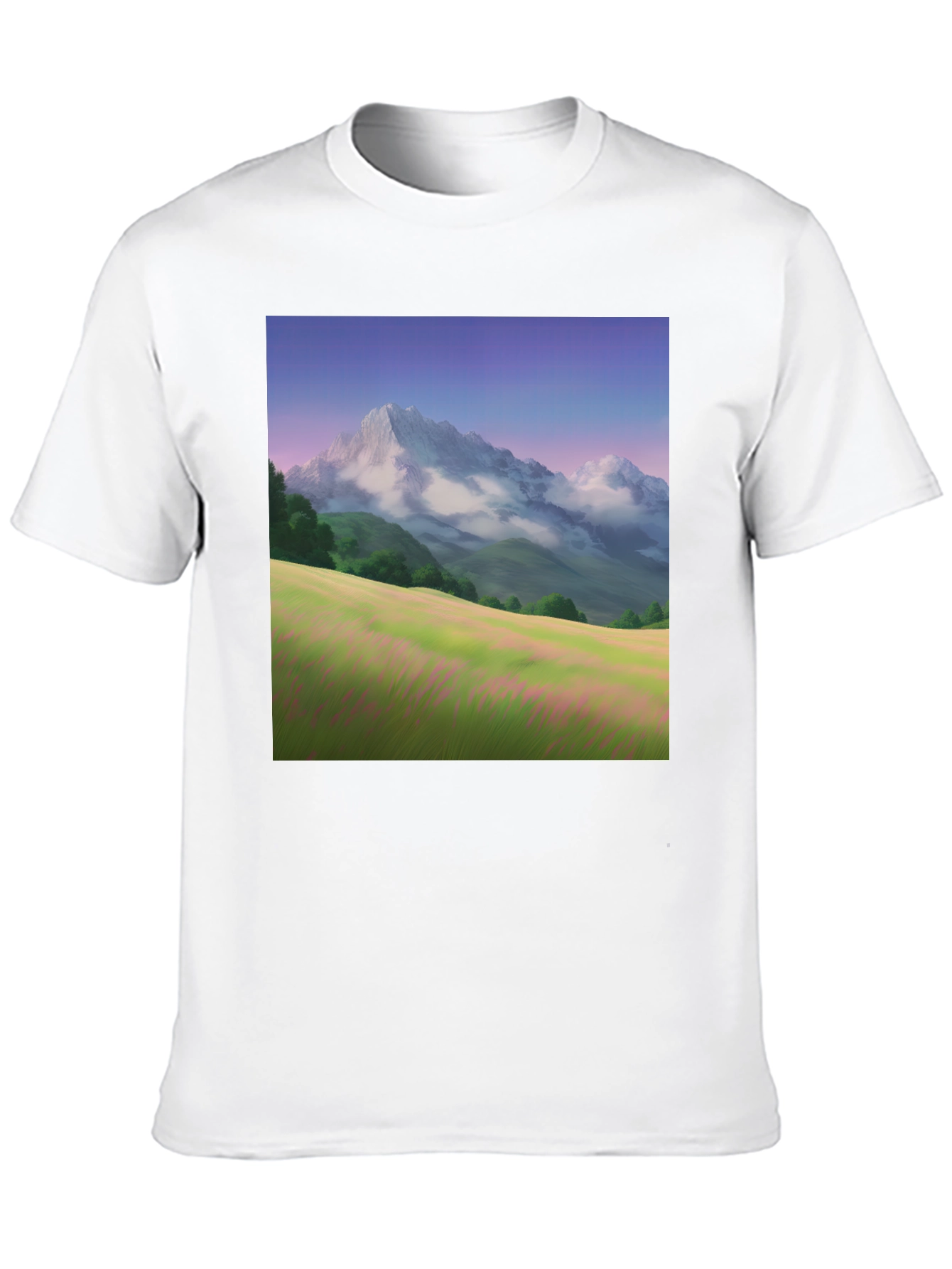 Mountain Meadow T-Shirt - Nature Scene