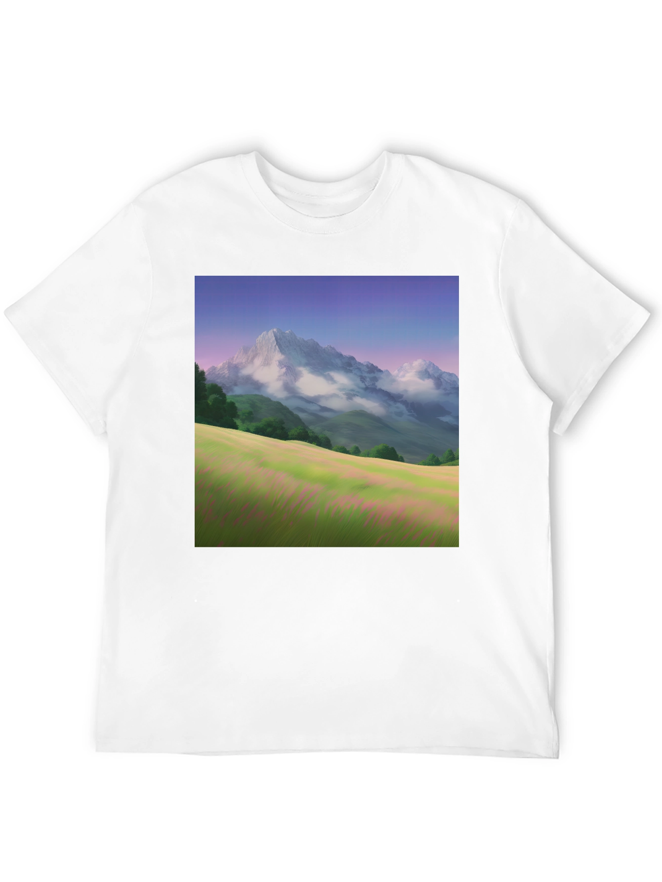 Mountain Meadow T-Shirt - Nature Scene