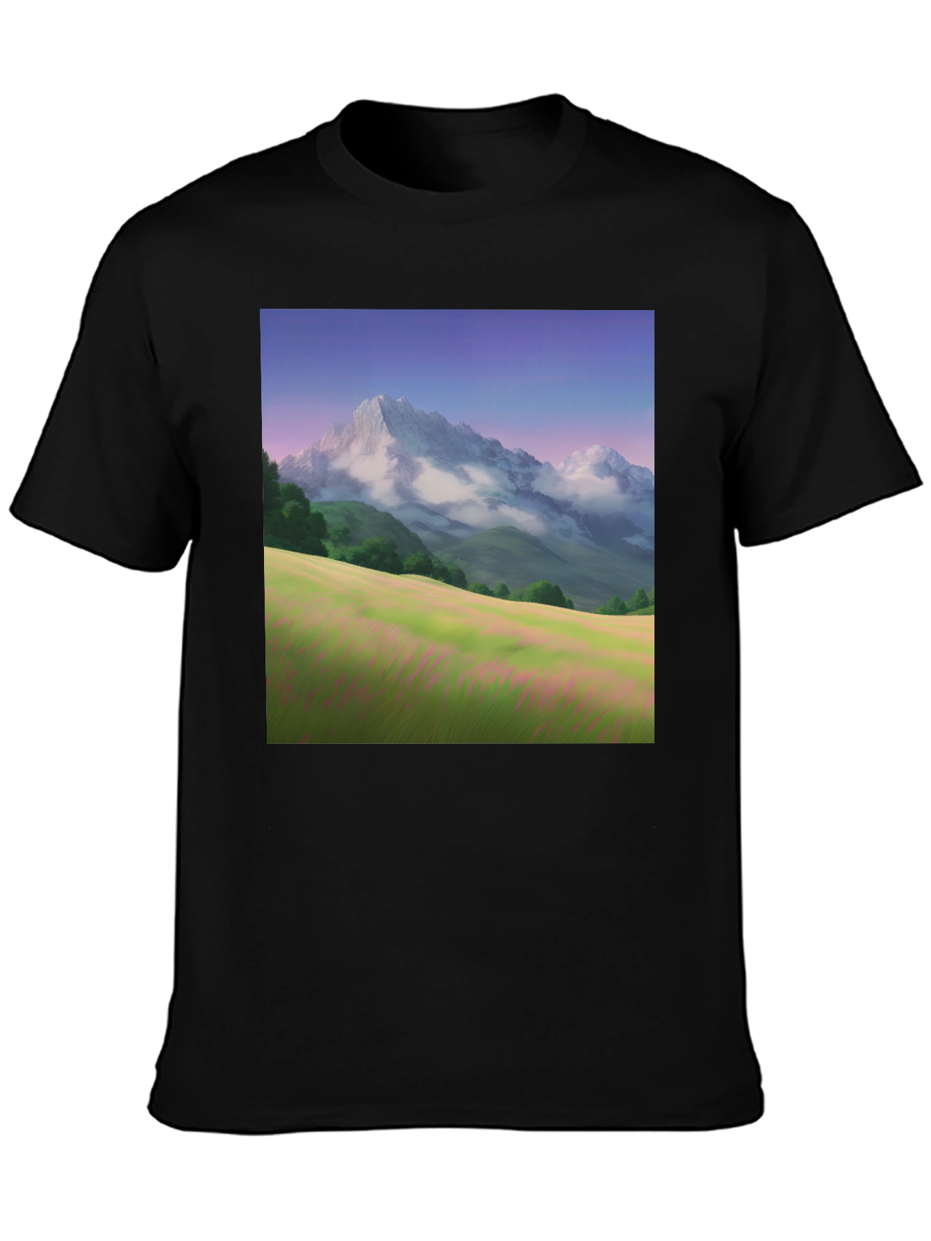 Mountain Meadow T-Shirt - Nature Scene