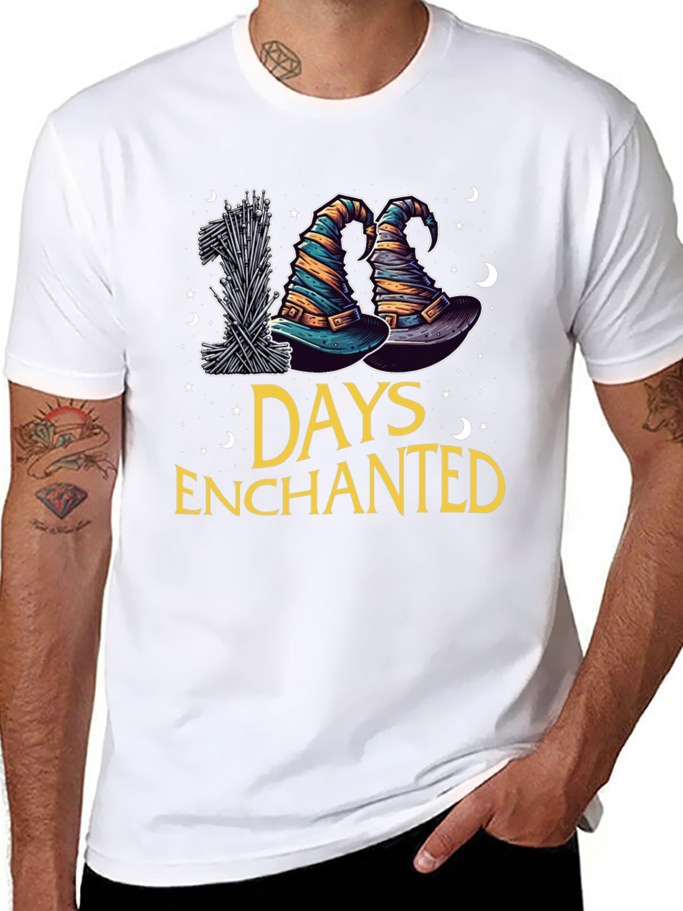 100 Days of School Enchanted T-Shirt