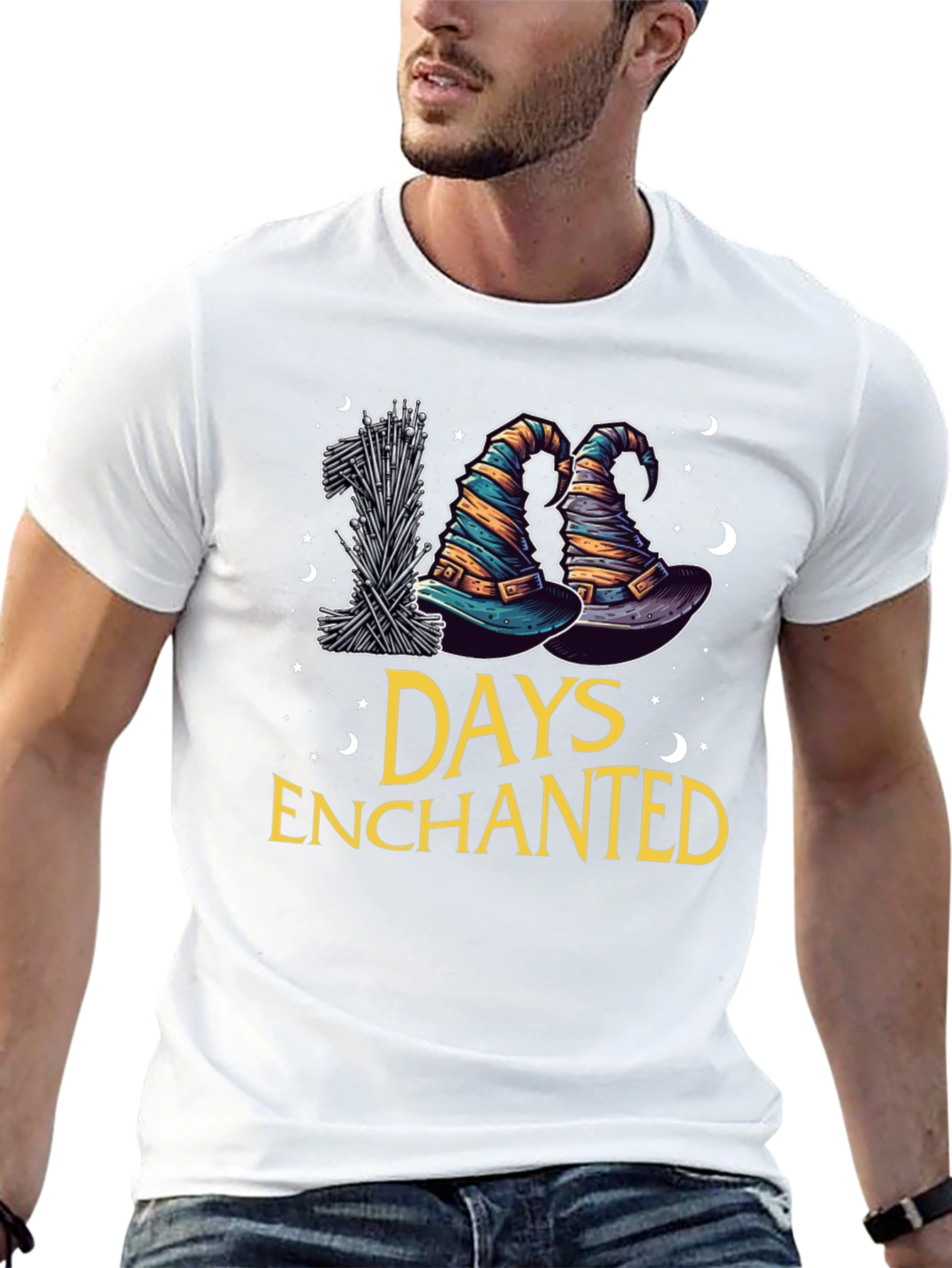 100 Days of School Enchanted T-Shirt