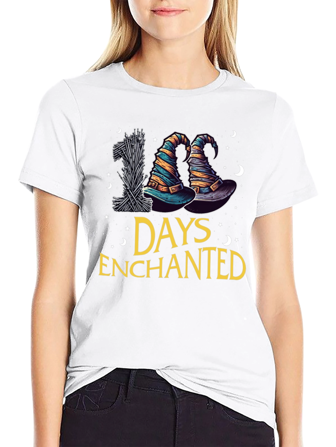 100 Days of School Enchanted T-Shirt