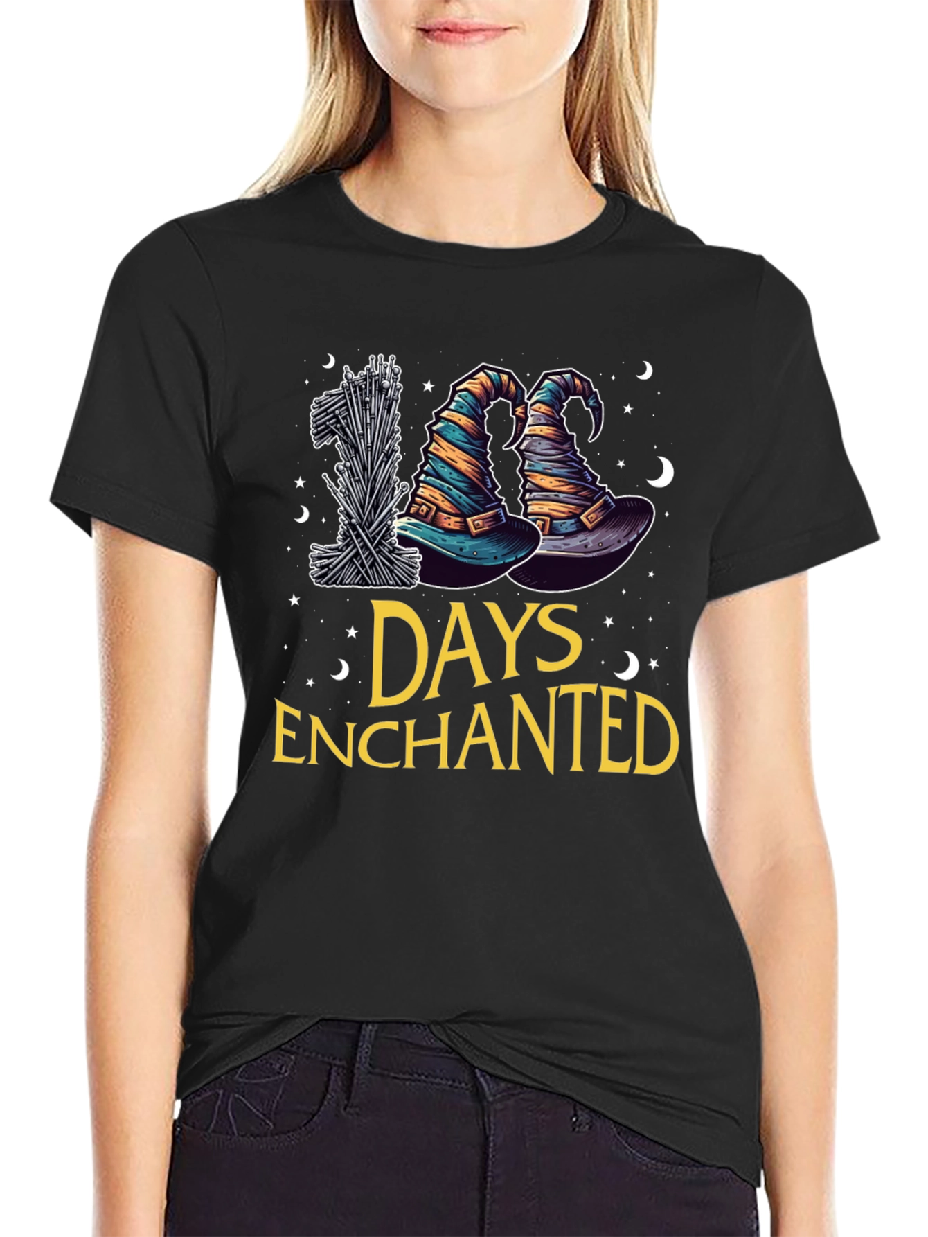100 Days of School Enchanted T-Shirt