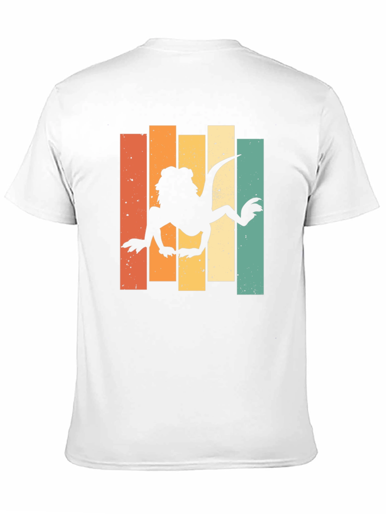 Retro Bearded Dragon T-Shirt - Cool Reptile Lover Tee