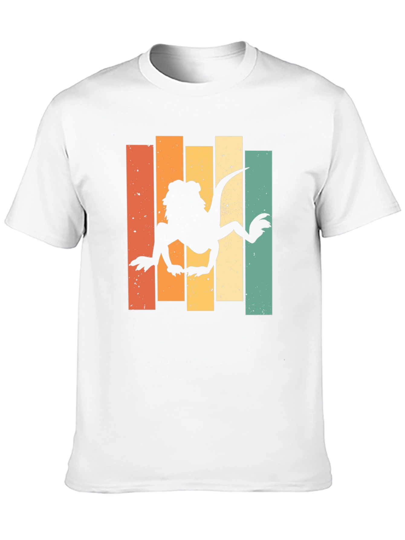 Retro Bearded Dragon T-Shirt - Cool Reptile Lover Tee