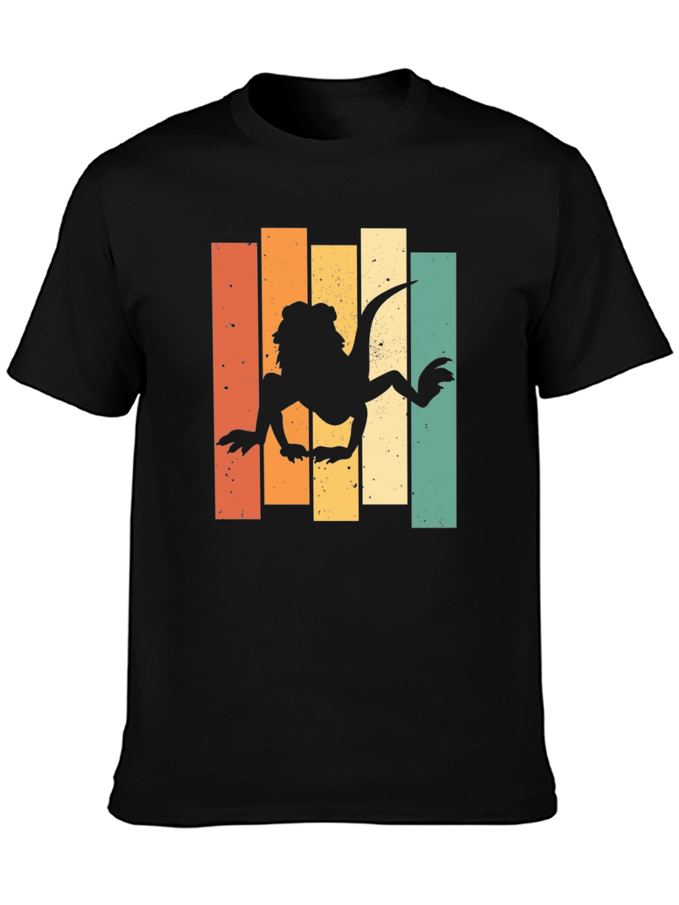 Retro Bearded Dragon T-Shirt - Cool Reptile Lover Tee