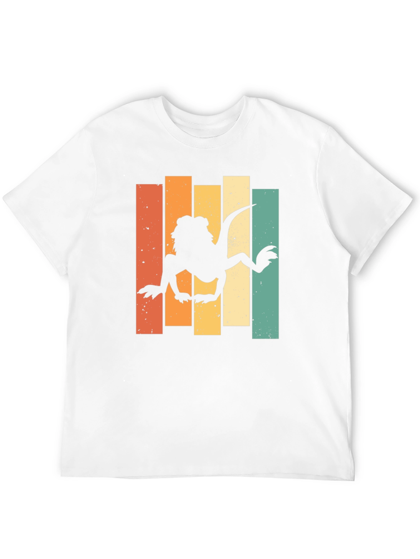 Retro Bearded Dragon T-Shirt - Cool Reptile Lover Tee