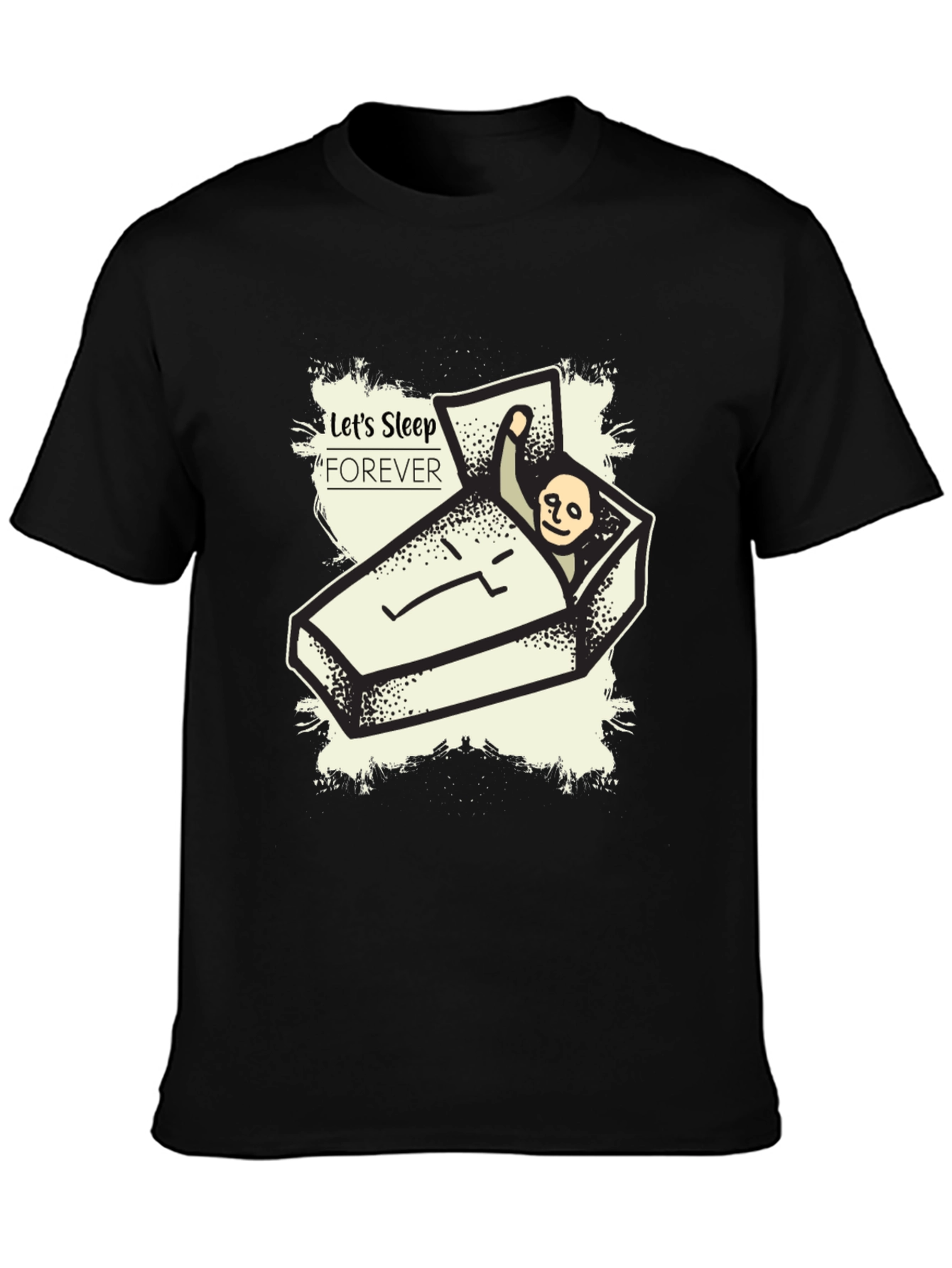 Lets Sleep Forever Graphic Tee