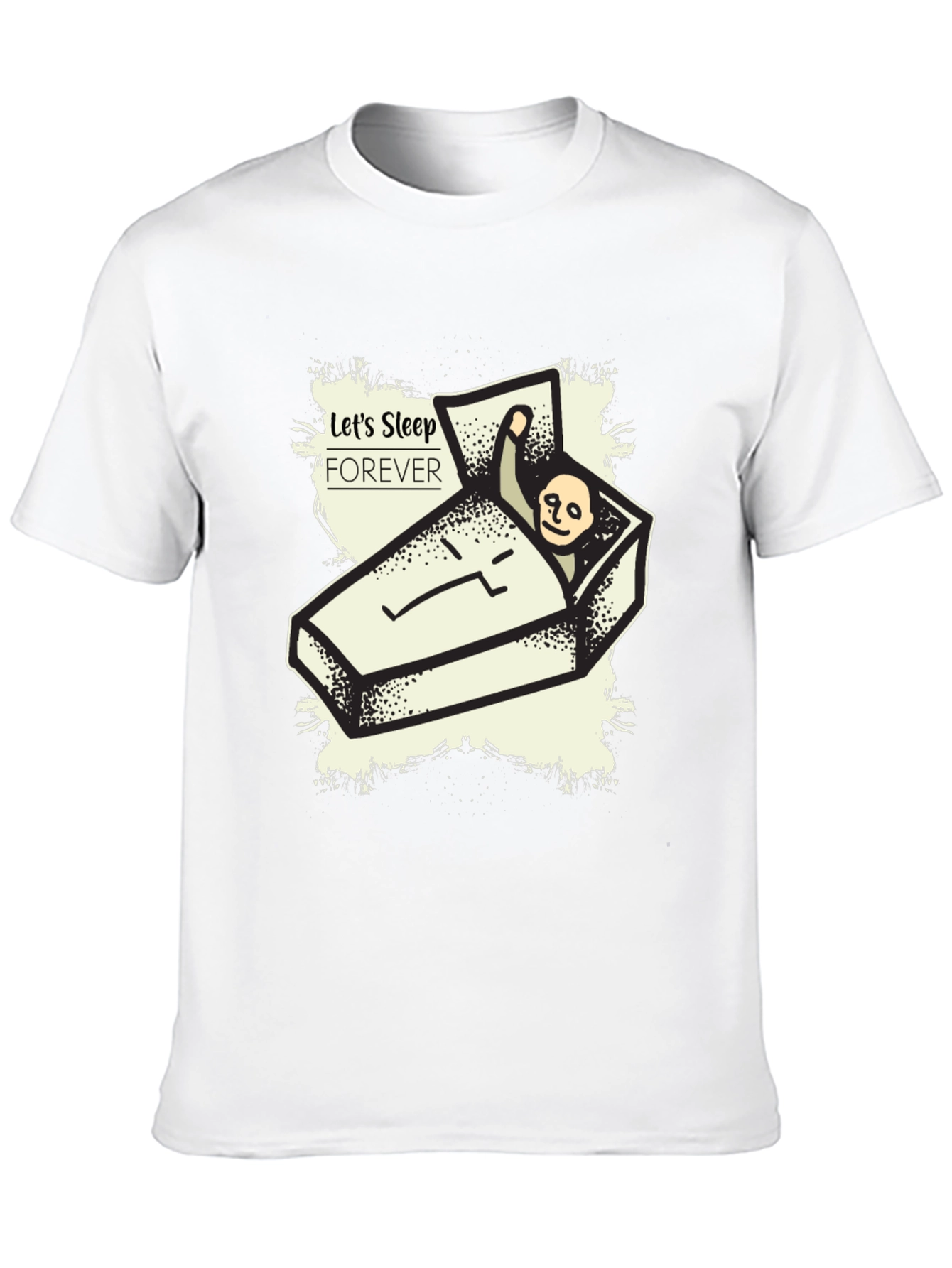 Lets Sleep Forever Graphic Tee