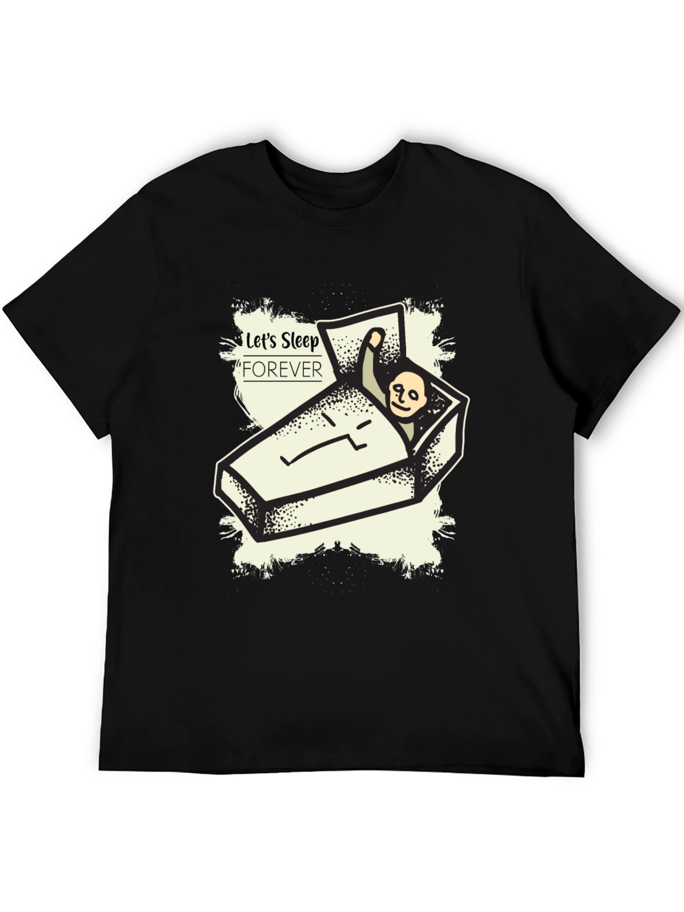 Lets Sleep Forever Graphic Tee