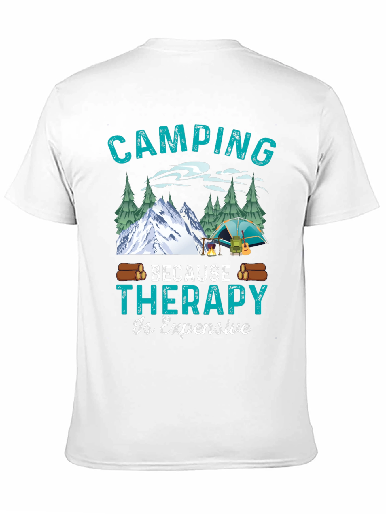 Camping Because Therapy Is Expensive T-Shirt