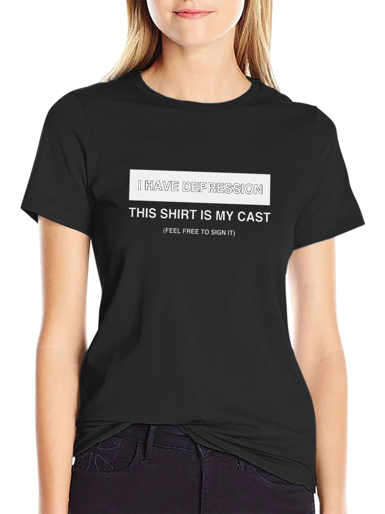 Humorous Depression Awareness T-Shirt