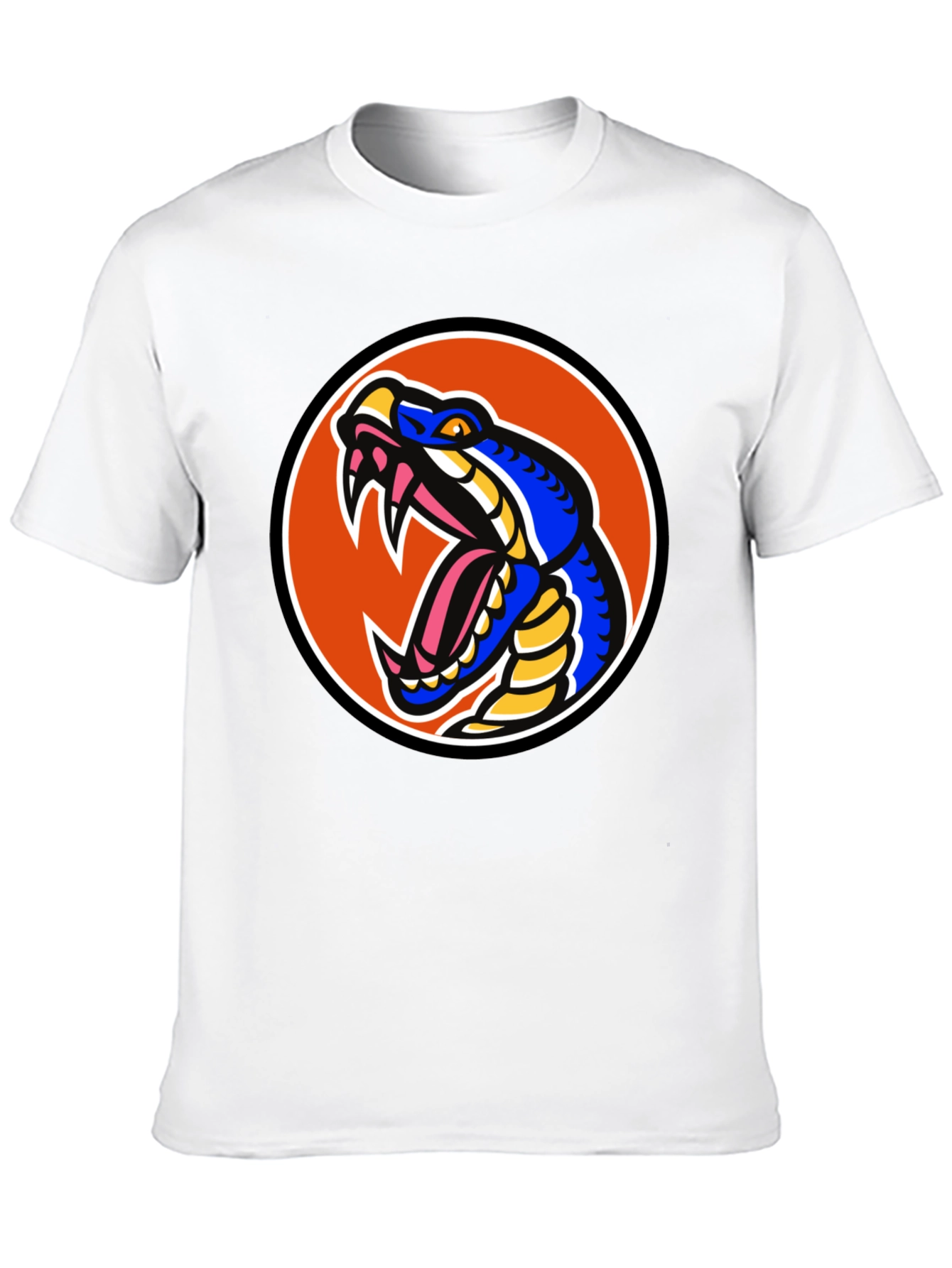 Snake Graphic Tee - Bold Cobra Design