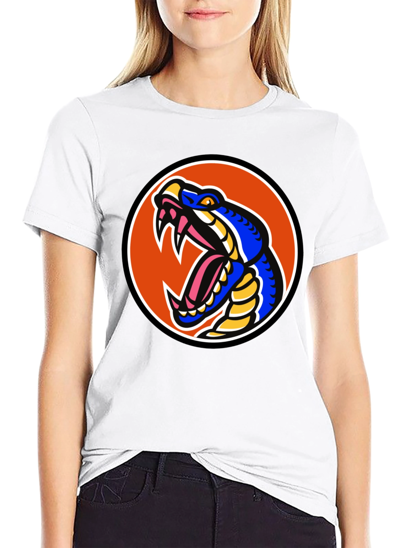 Snake Graphic Tee - Bold Cobra Design