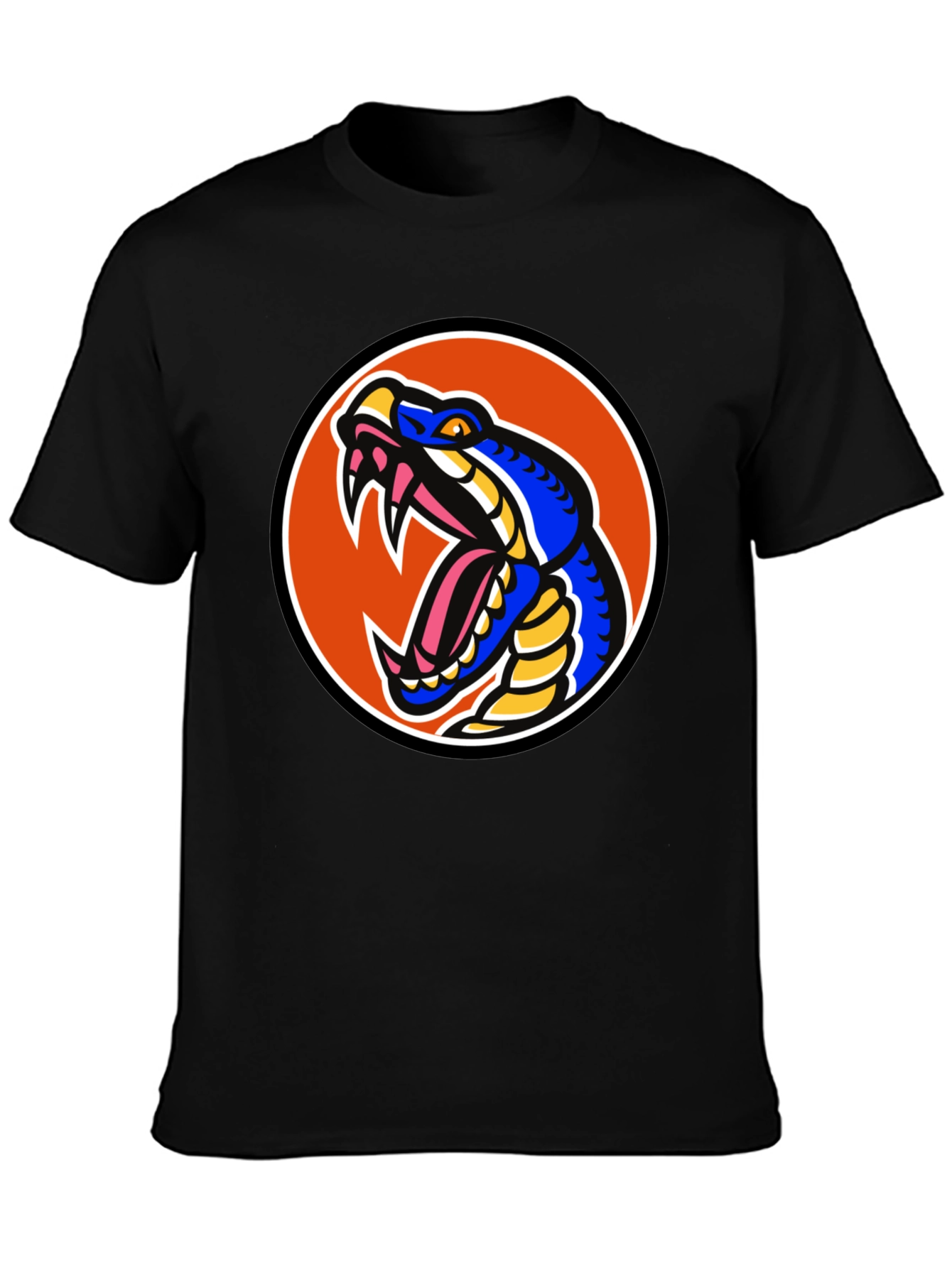 Snake Graphic Tee - Bold Cobra Design