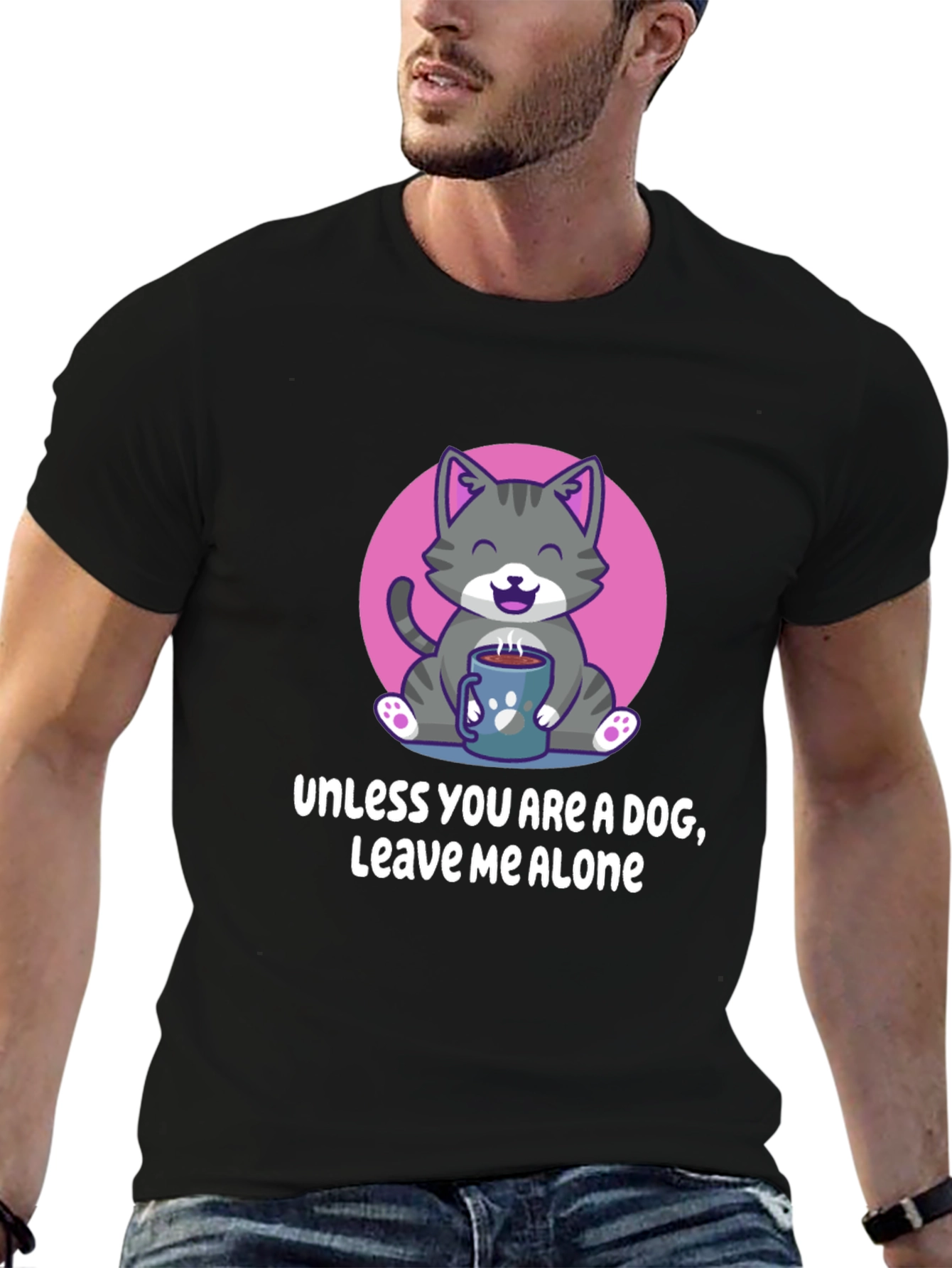 Cat Lover T-Shirt - Leave Me Alone Tee