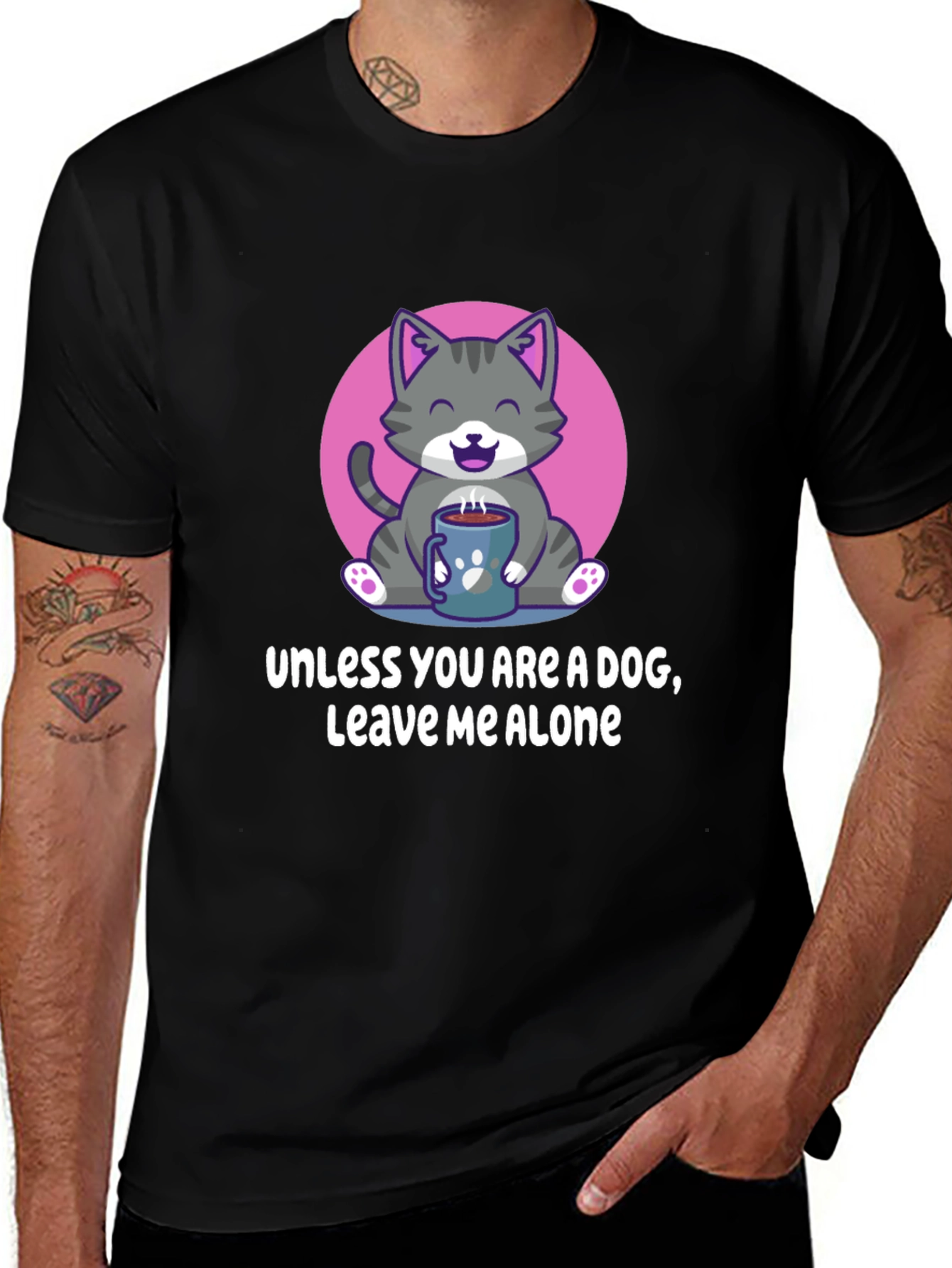 Cat Lover T-Shirt - Leave Me Alone Tee