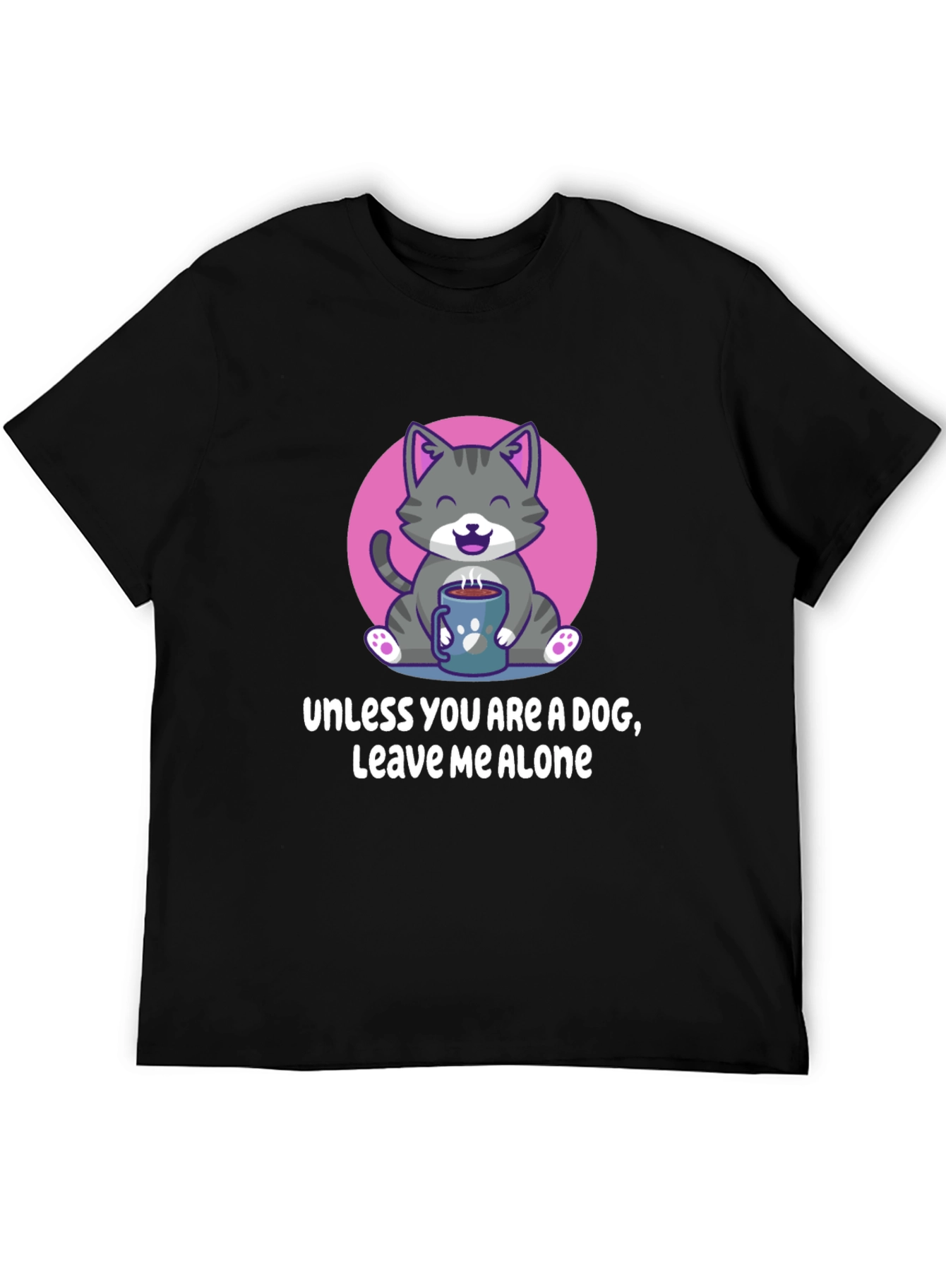 Cat Lover T-Shirt - Leave Me Alone Tee