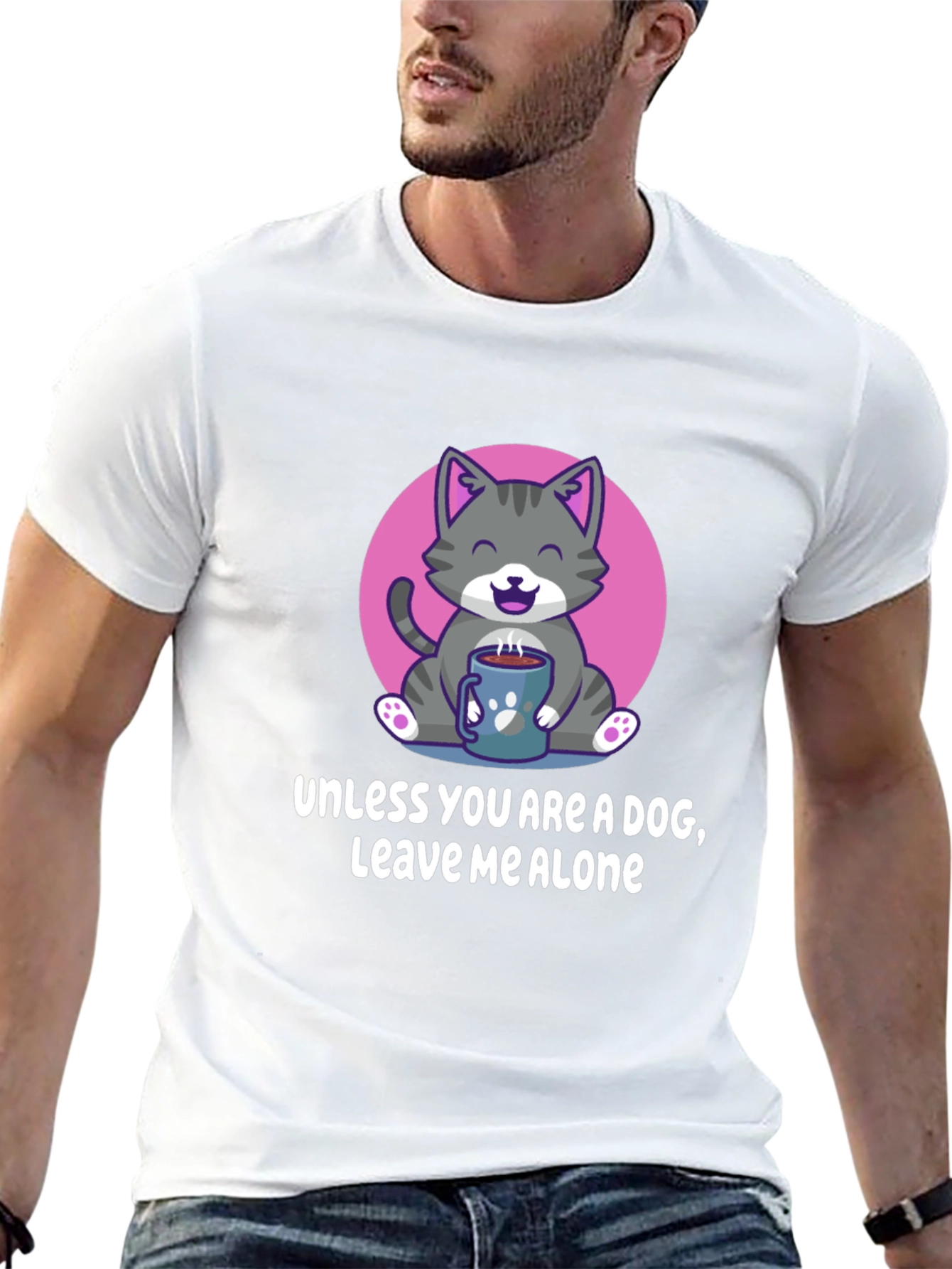 Cat Lover T-Shirt - Leave Me Alone Tee