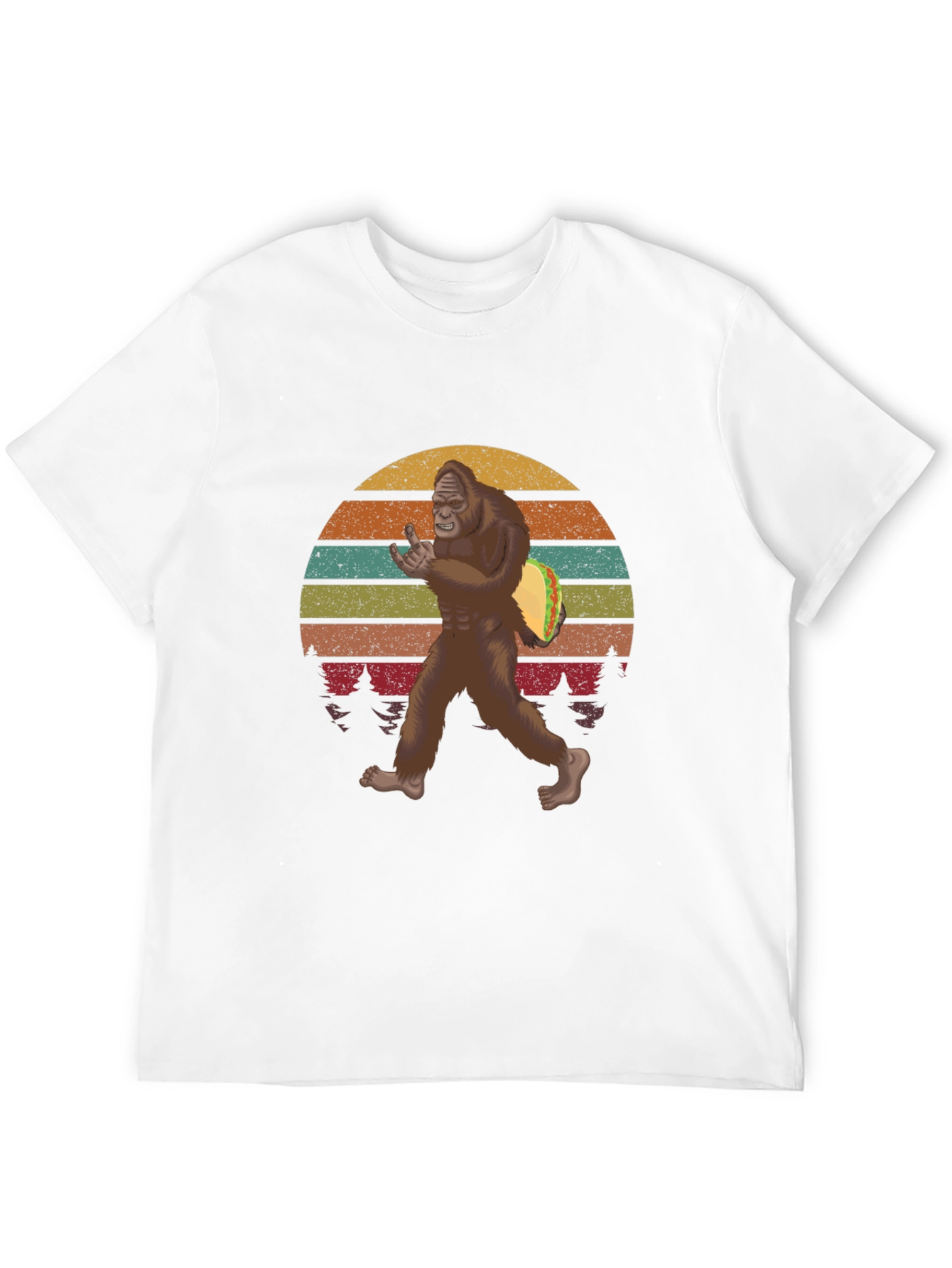Bigfoot Taco Sunset Tee