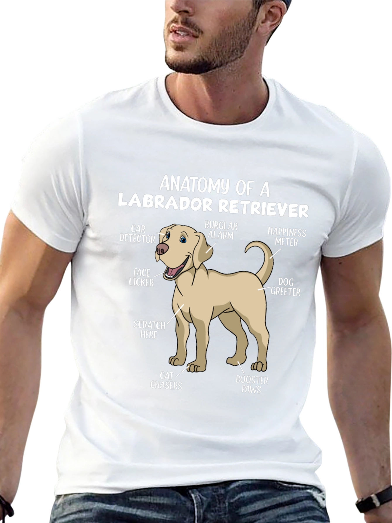 Anatomy of a Labrador Retriever T-Shirt