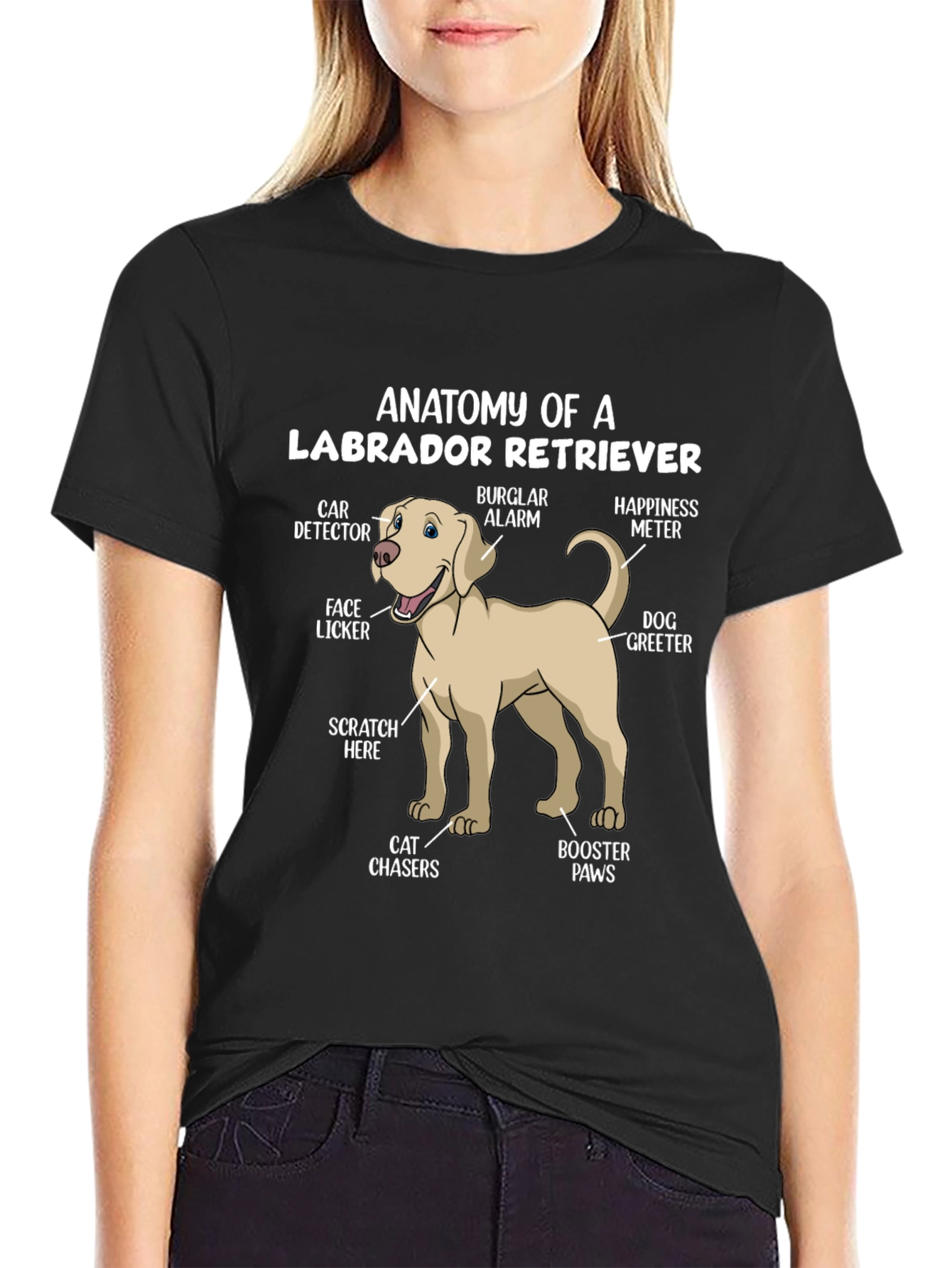 Anatomy of a Labrador Retriever T-Shirt