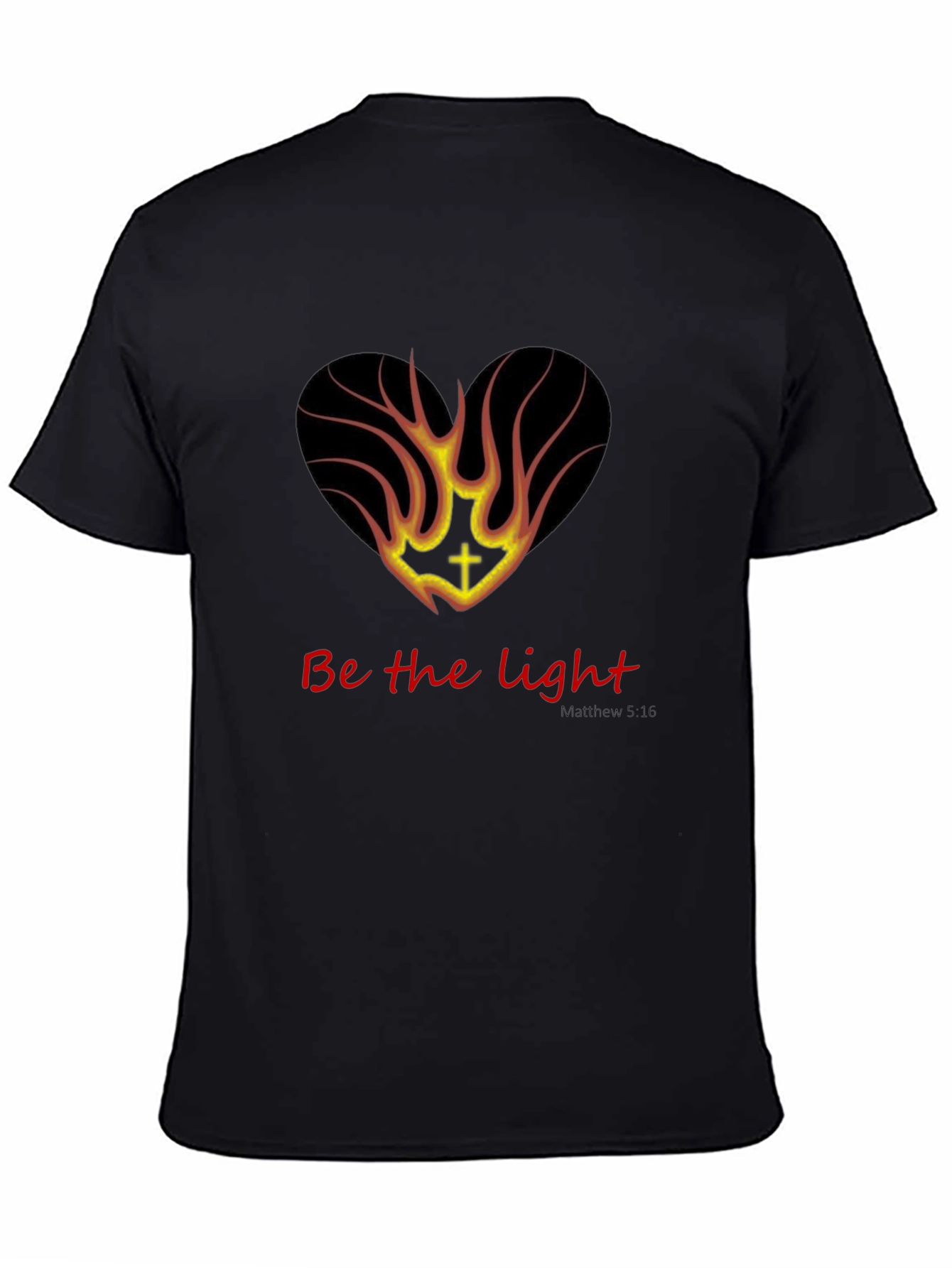Be the Light Graphic Tee - Christian Inspired Design