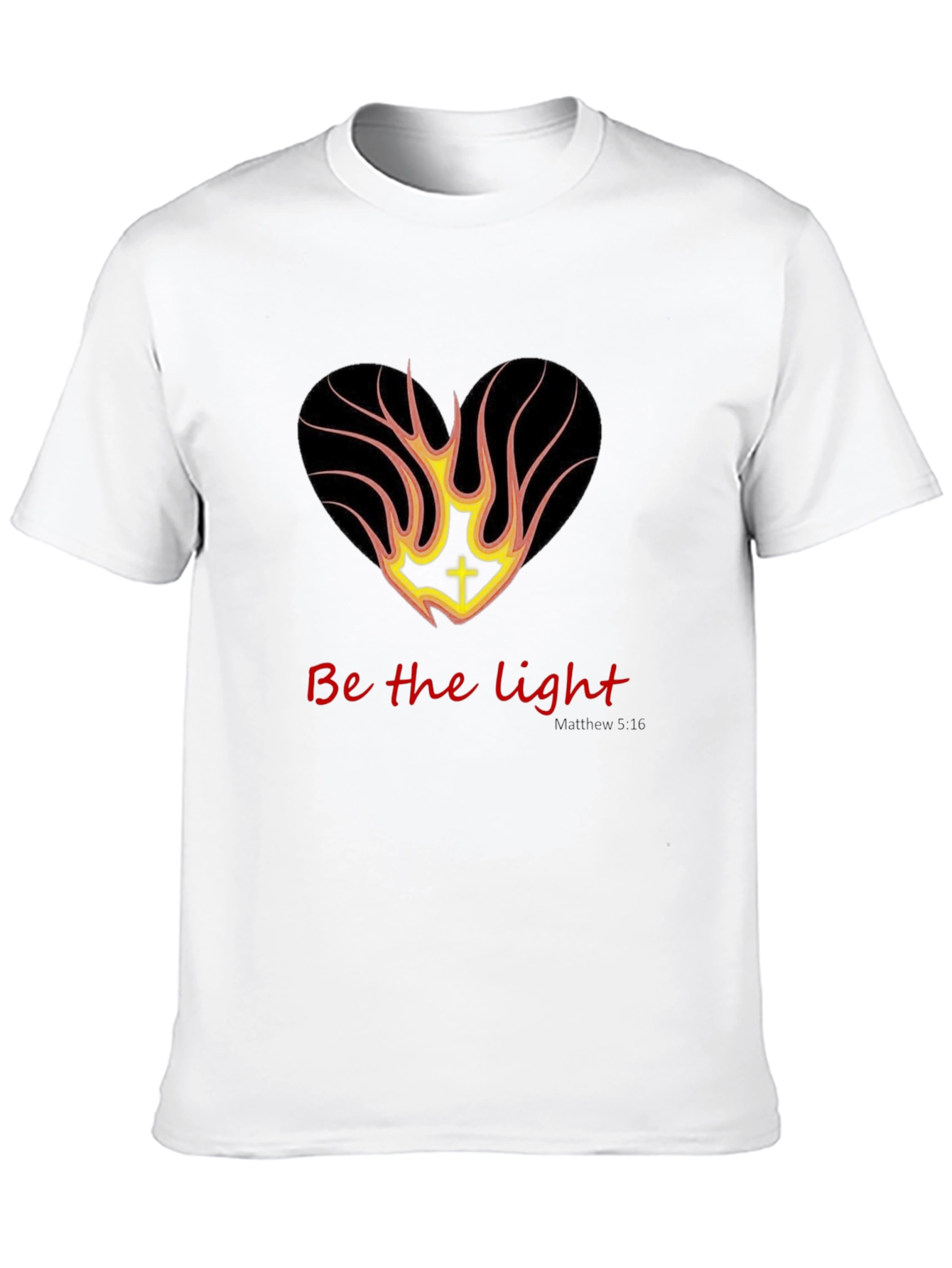 Be the Light Graphic Tee - Christian Inspired Design