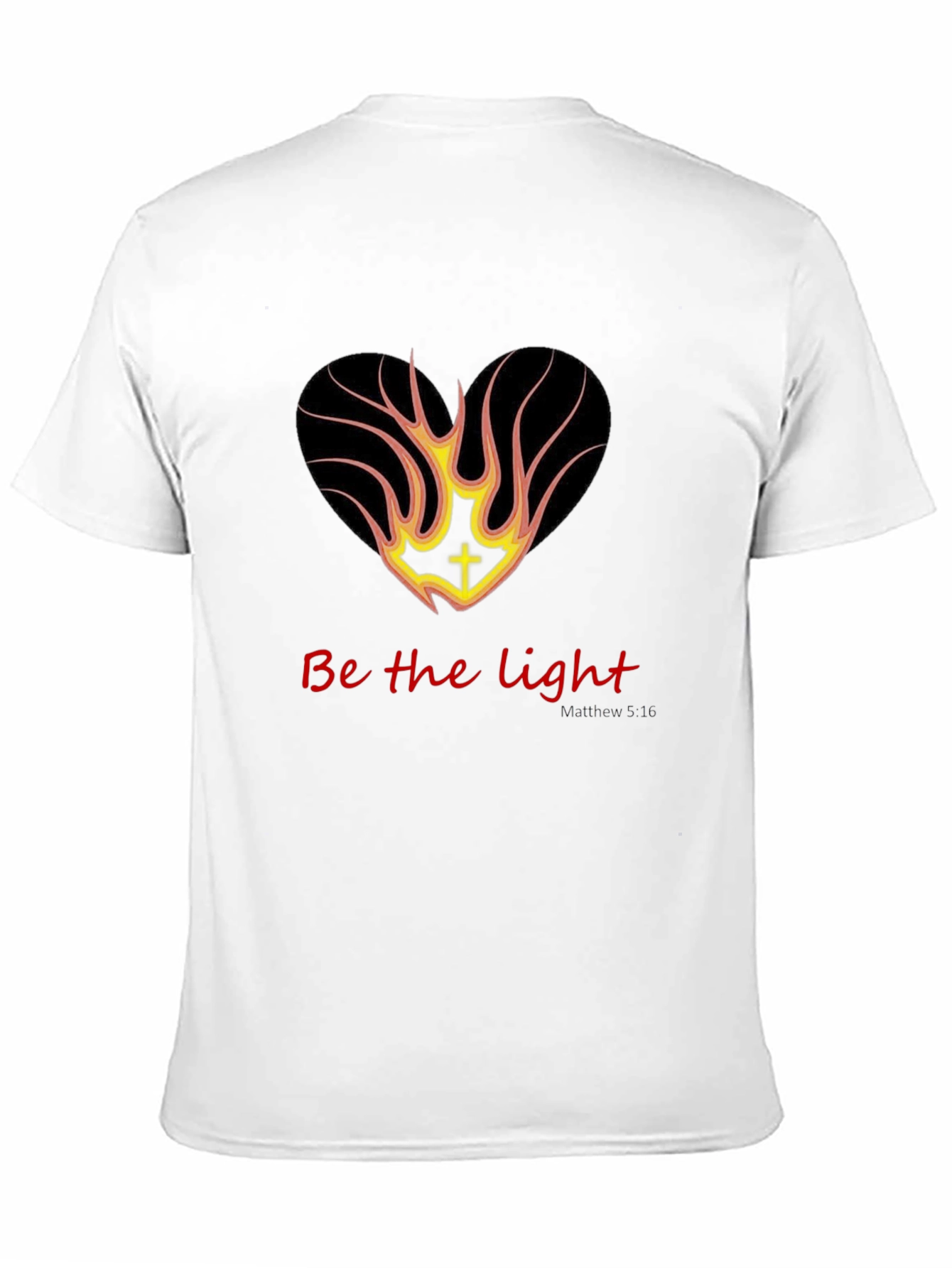 Be the Light Graphic Tee - Christian Inspired Design