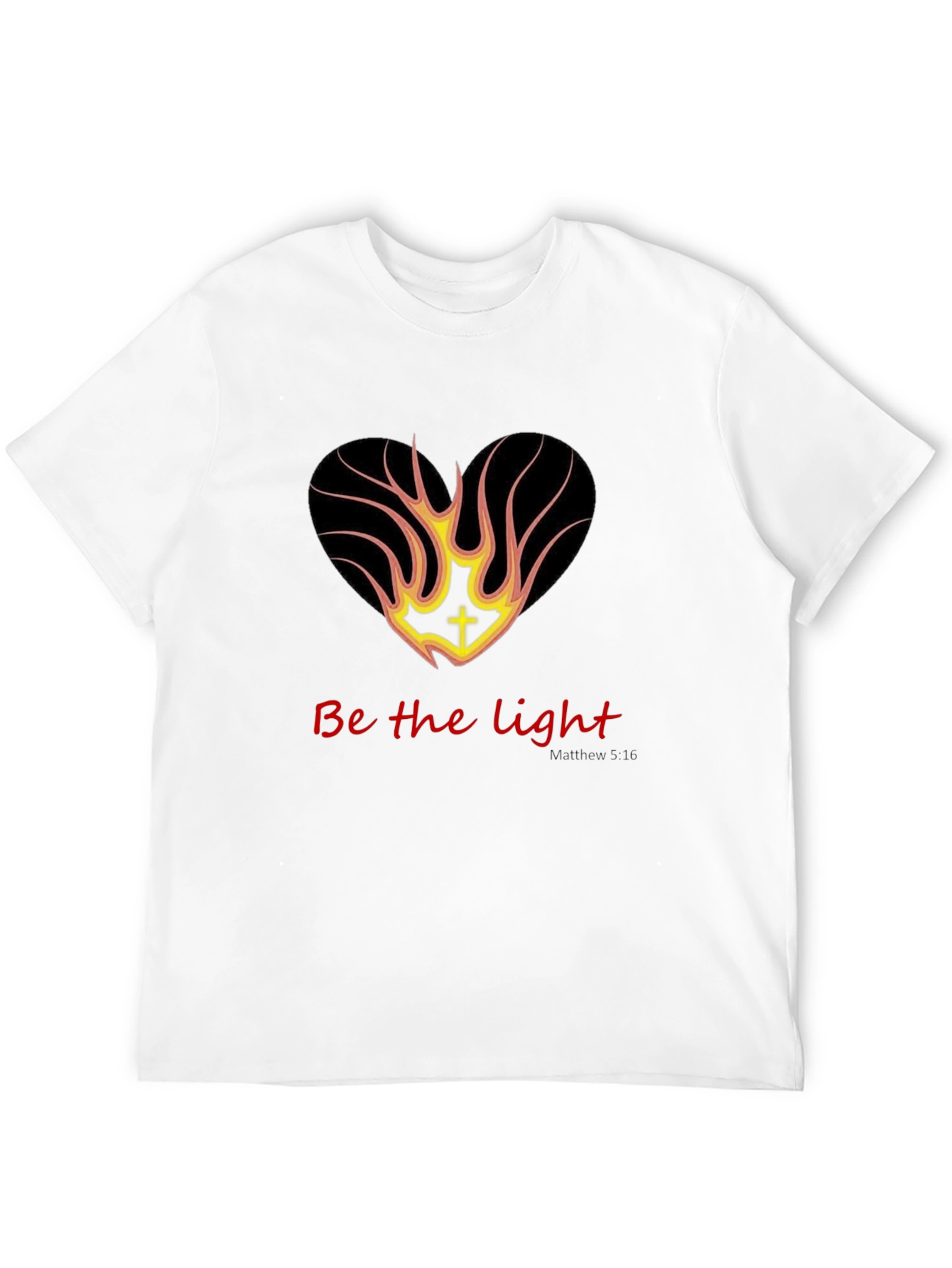 Be the Light Graphic Tee - Christian Inspired Design