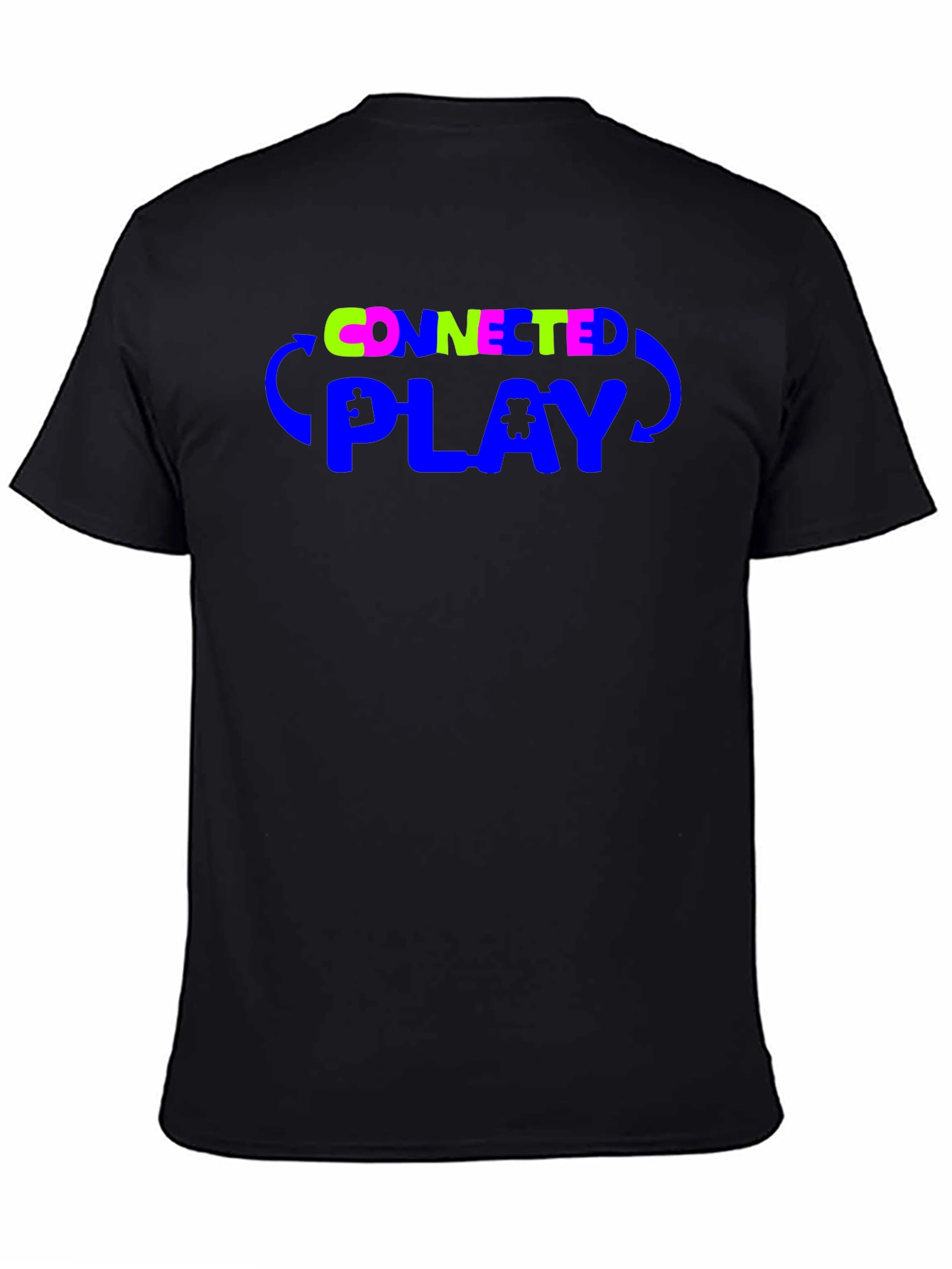 Connected Play Graphic Tee - Black