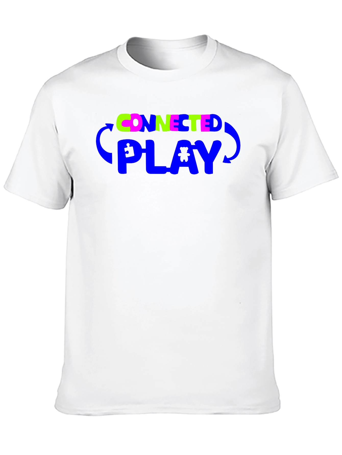 Connected Play Graphic Tee - Black