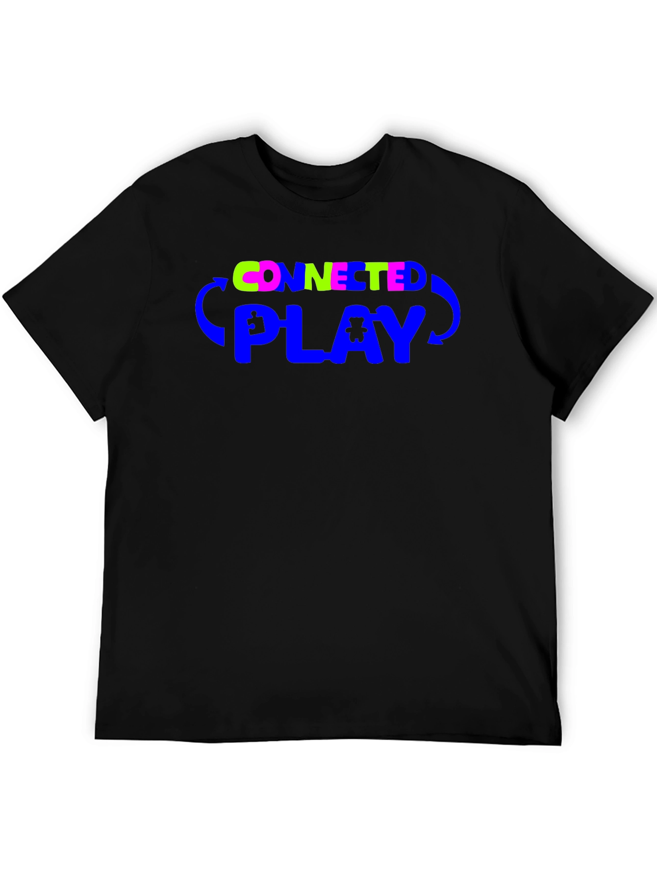 Connected Play Graphic Tee - Black