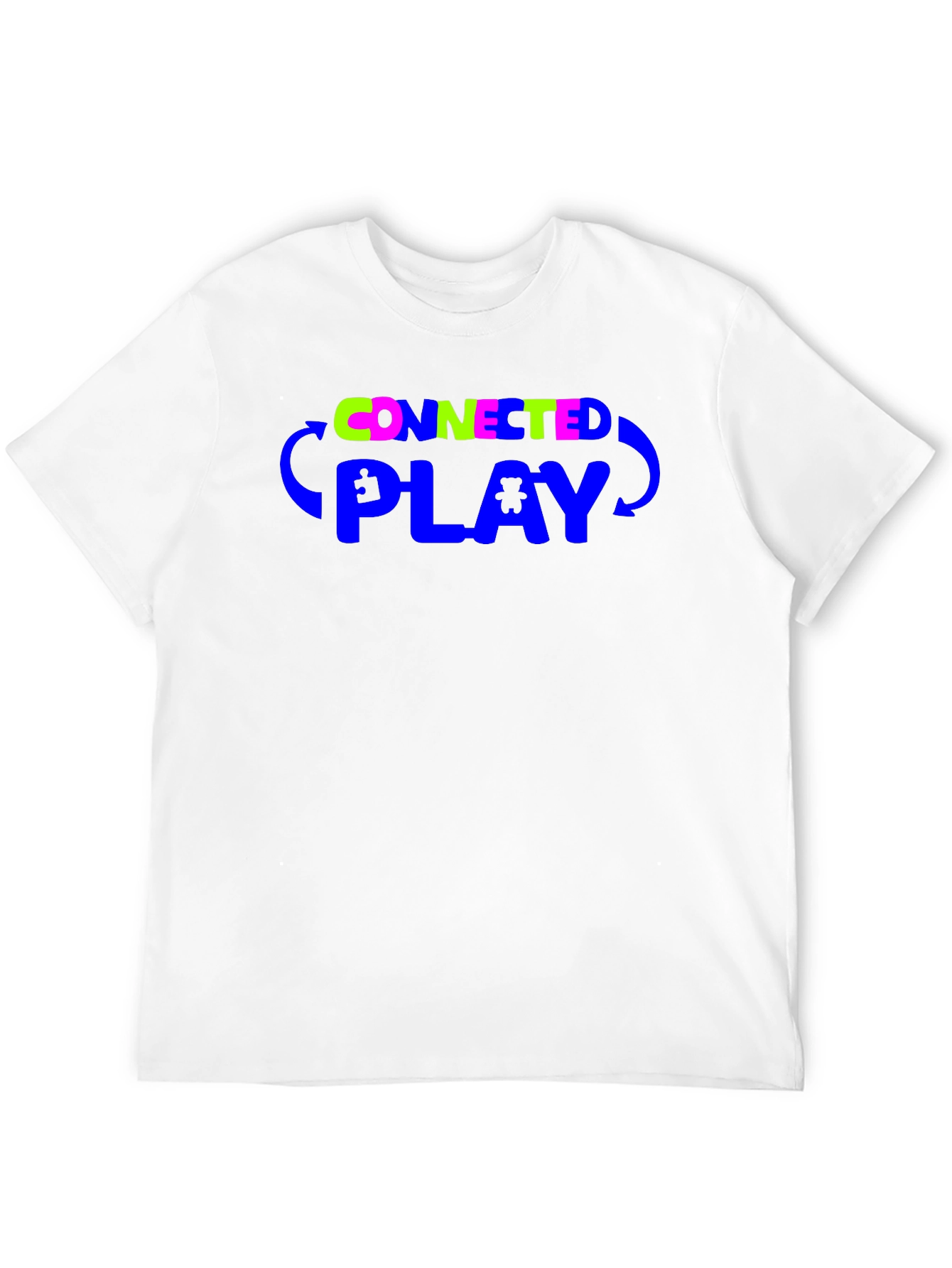 Connected Play Graphic Tee - Black
