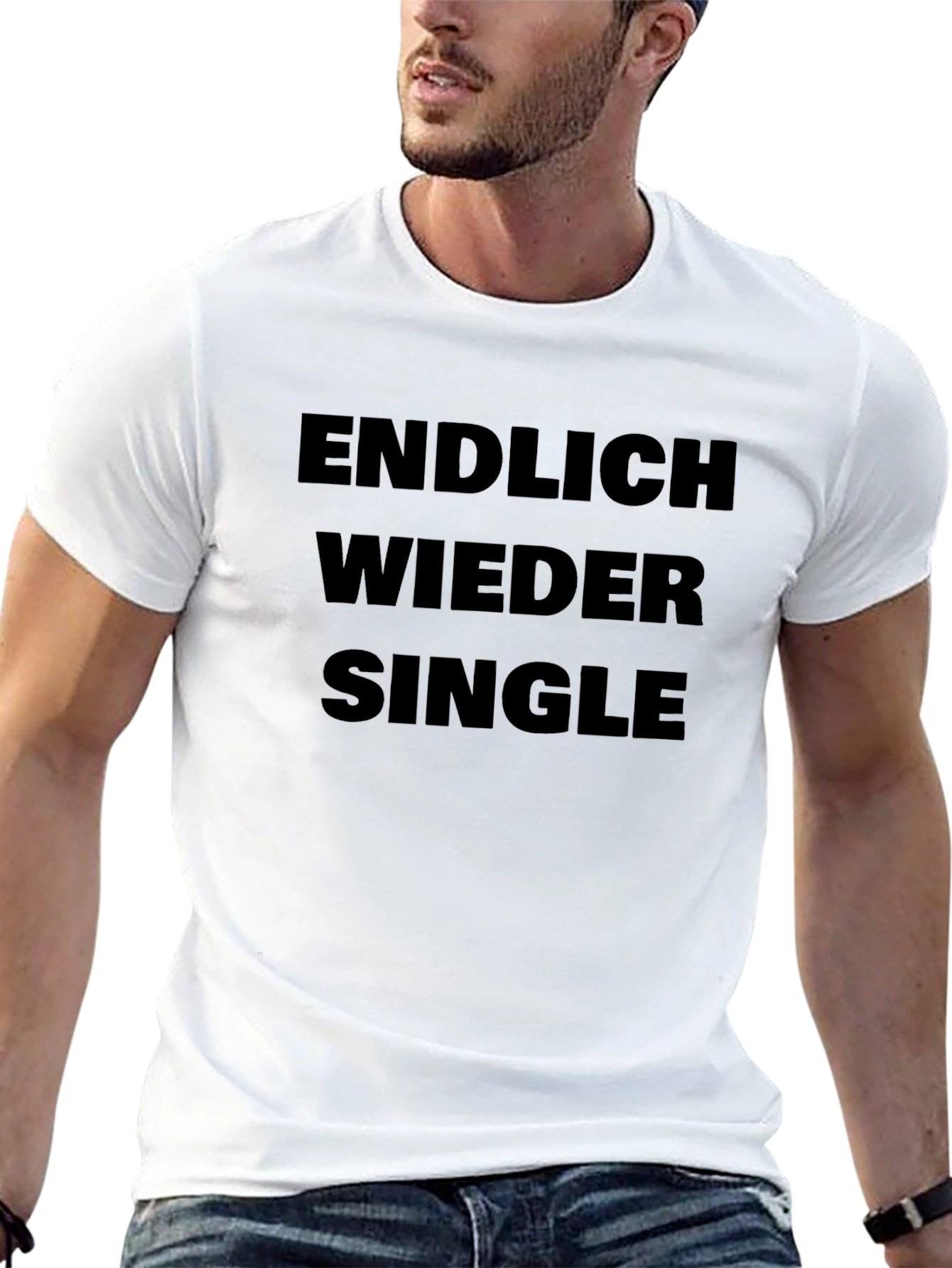 Finally Single Mens Black T-Shirt