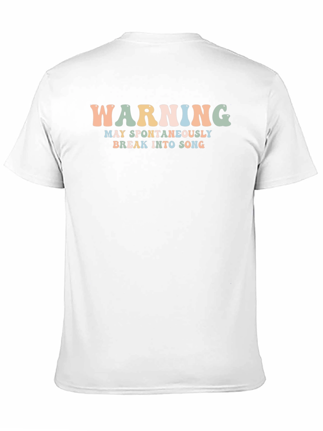 Warning: May Spontaneously Break Into Song T-Shirt