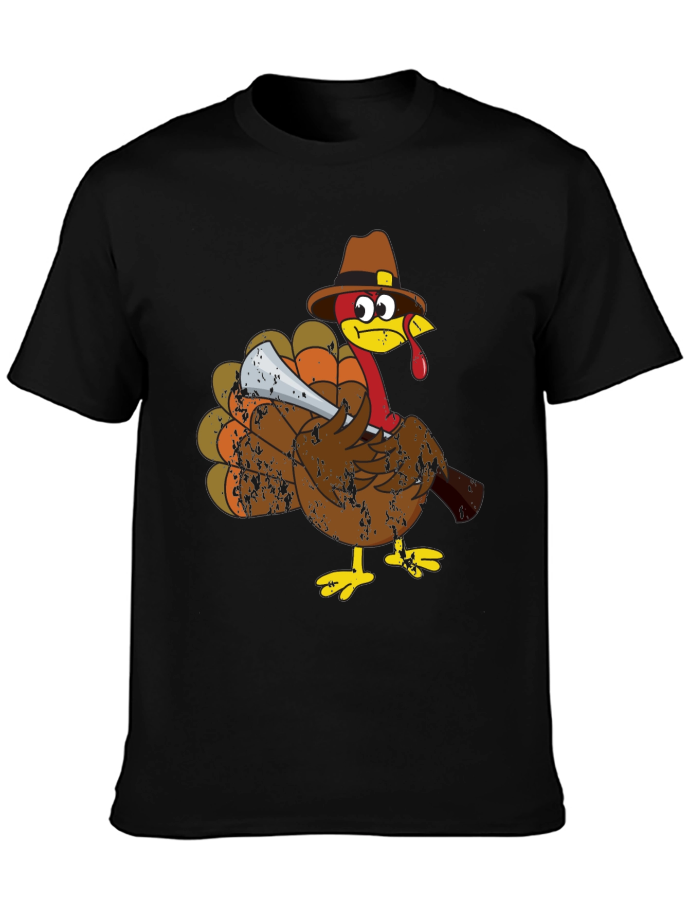 Funny Thanksgiving Turkey Pilgrim T-Shirt