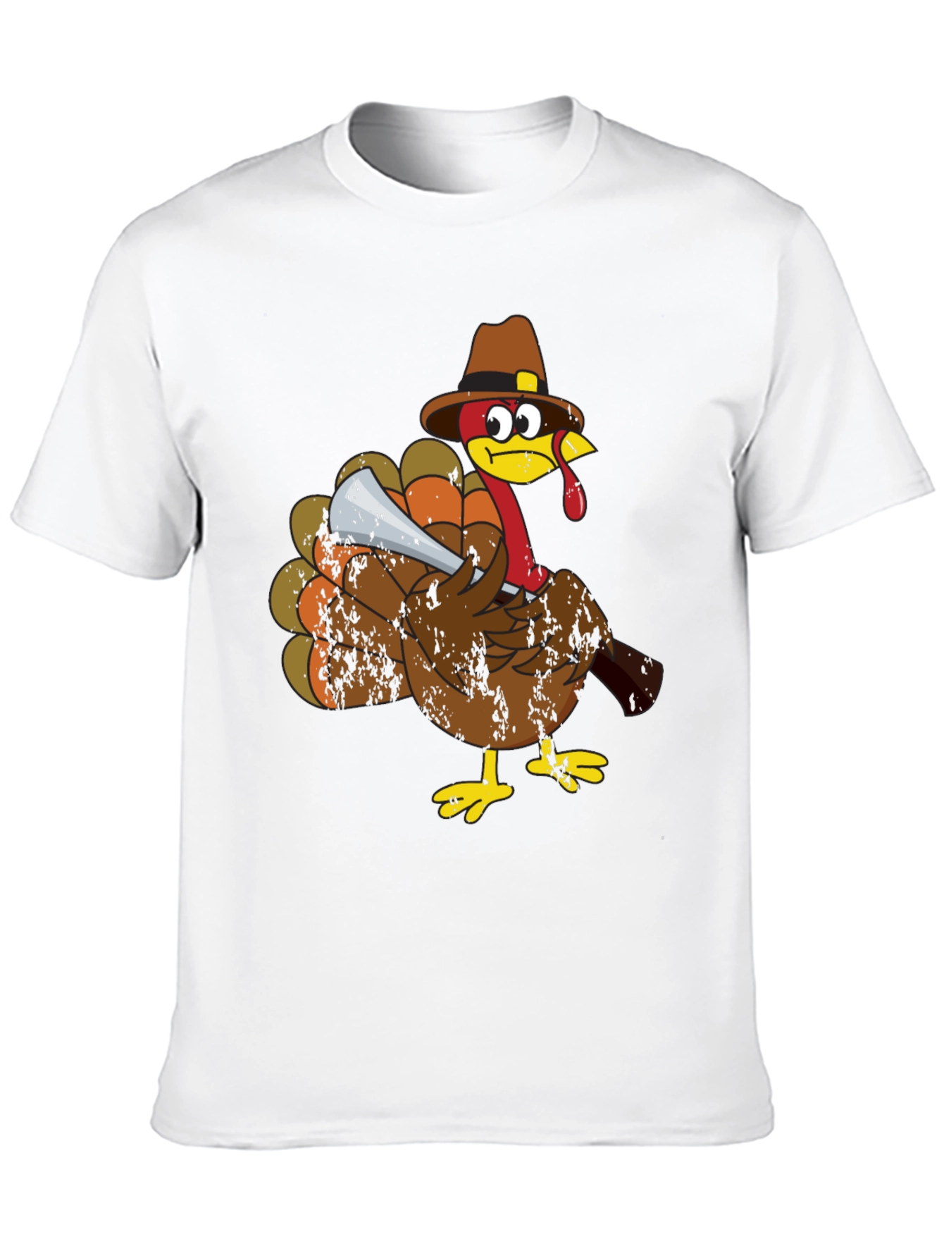 Funny Thanksgiving Turkey Pilgrim T-Shirt