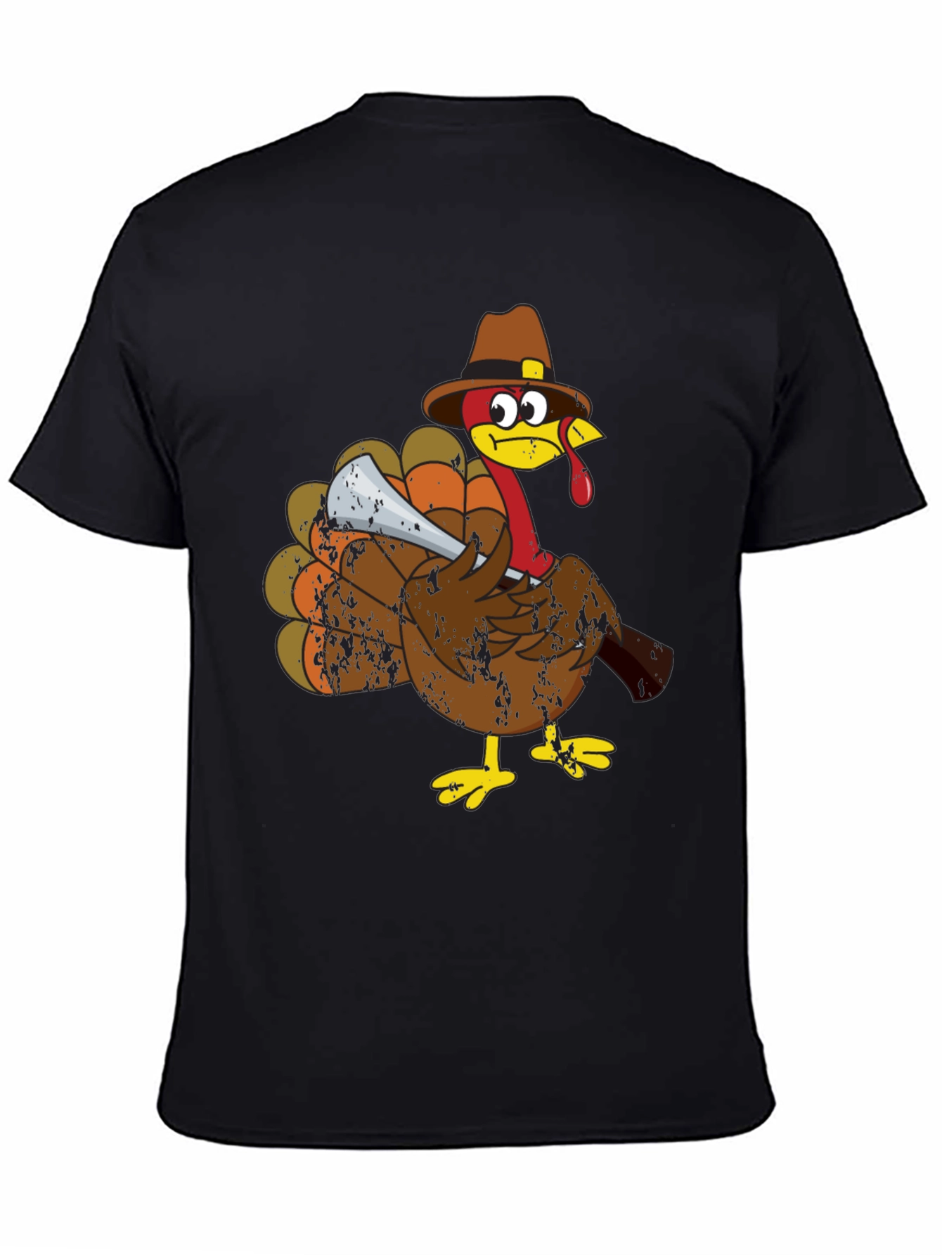 Funny Thanksgiving Turkey Pilgrim T-Shirt