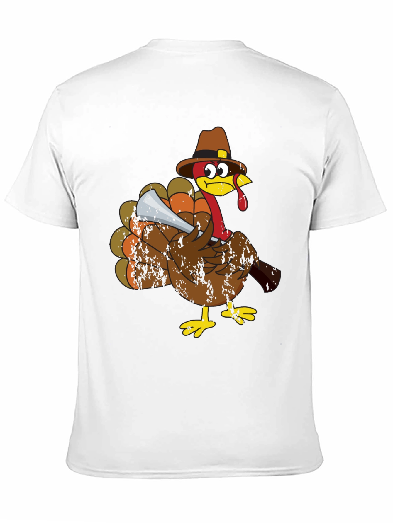 Funny Thanksgiving Turkey Pilgrim T-Shirt