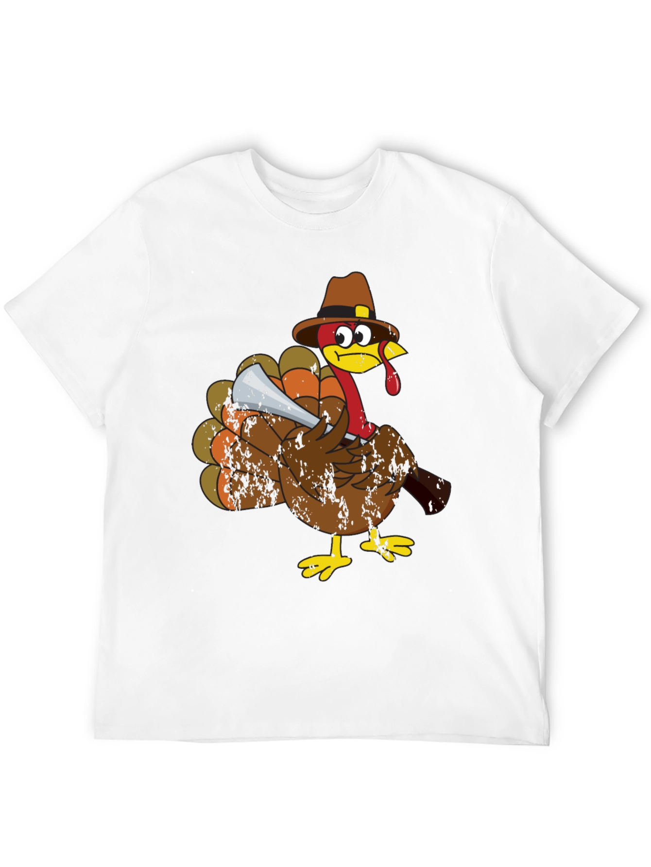 Funny Thanksgiving Turkey Pilgrim T-Shirt