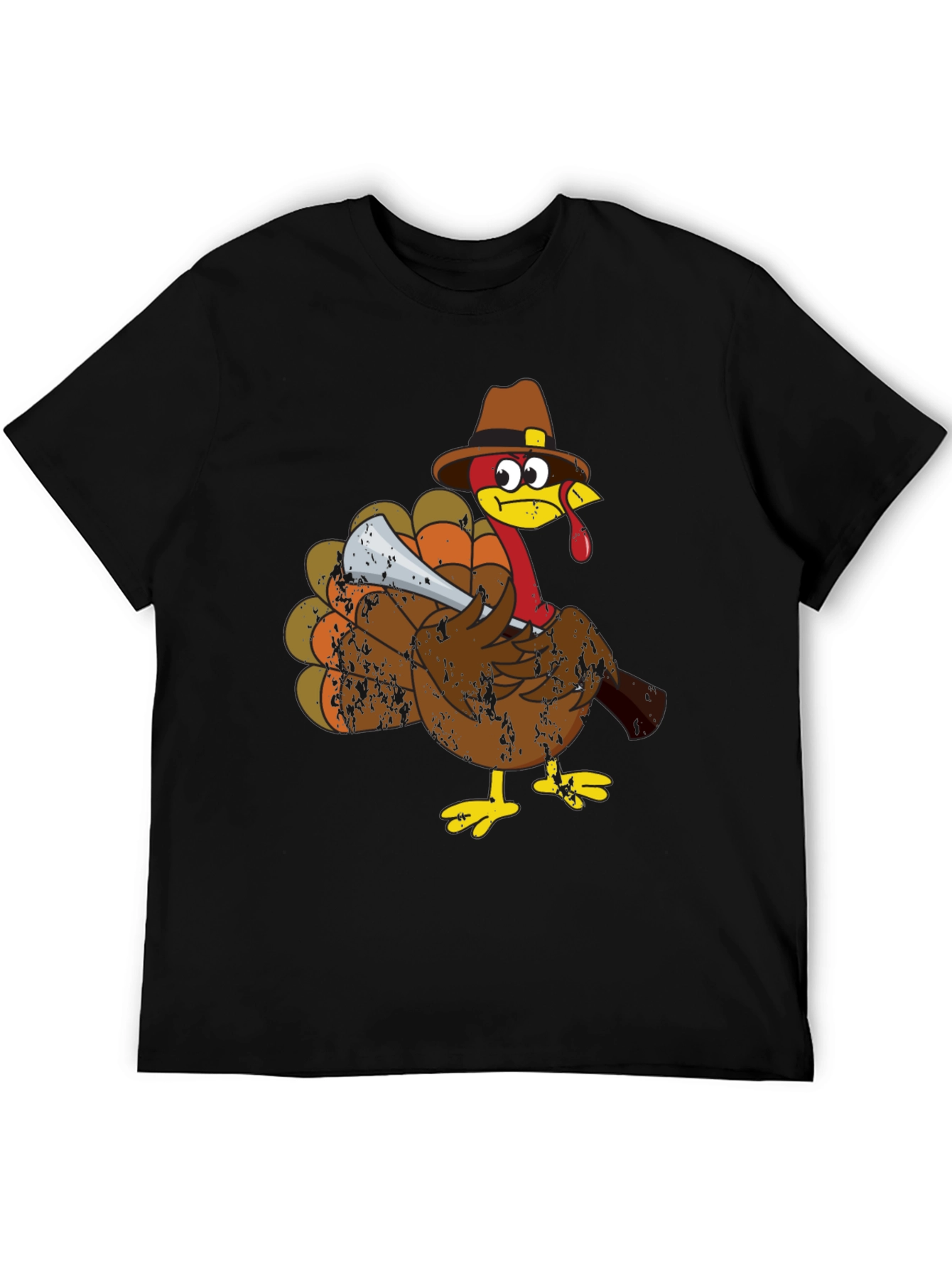 Funny Thanksgiving Turkey Pilgrim T-Shirt